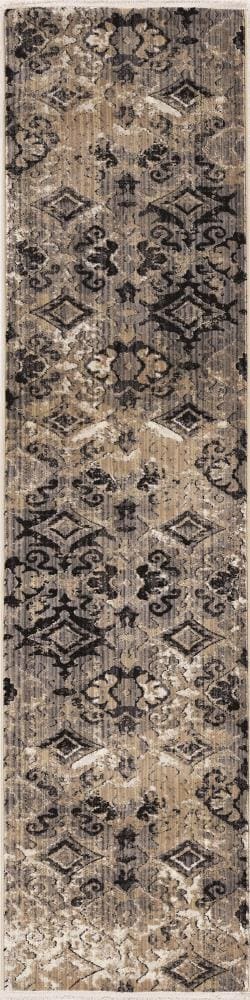 KAS Rugs WES765353X77 Westerly 5 X 8 (ft) Ivory/Beige Indoor Medallion Vintage Area Rug