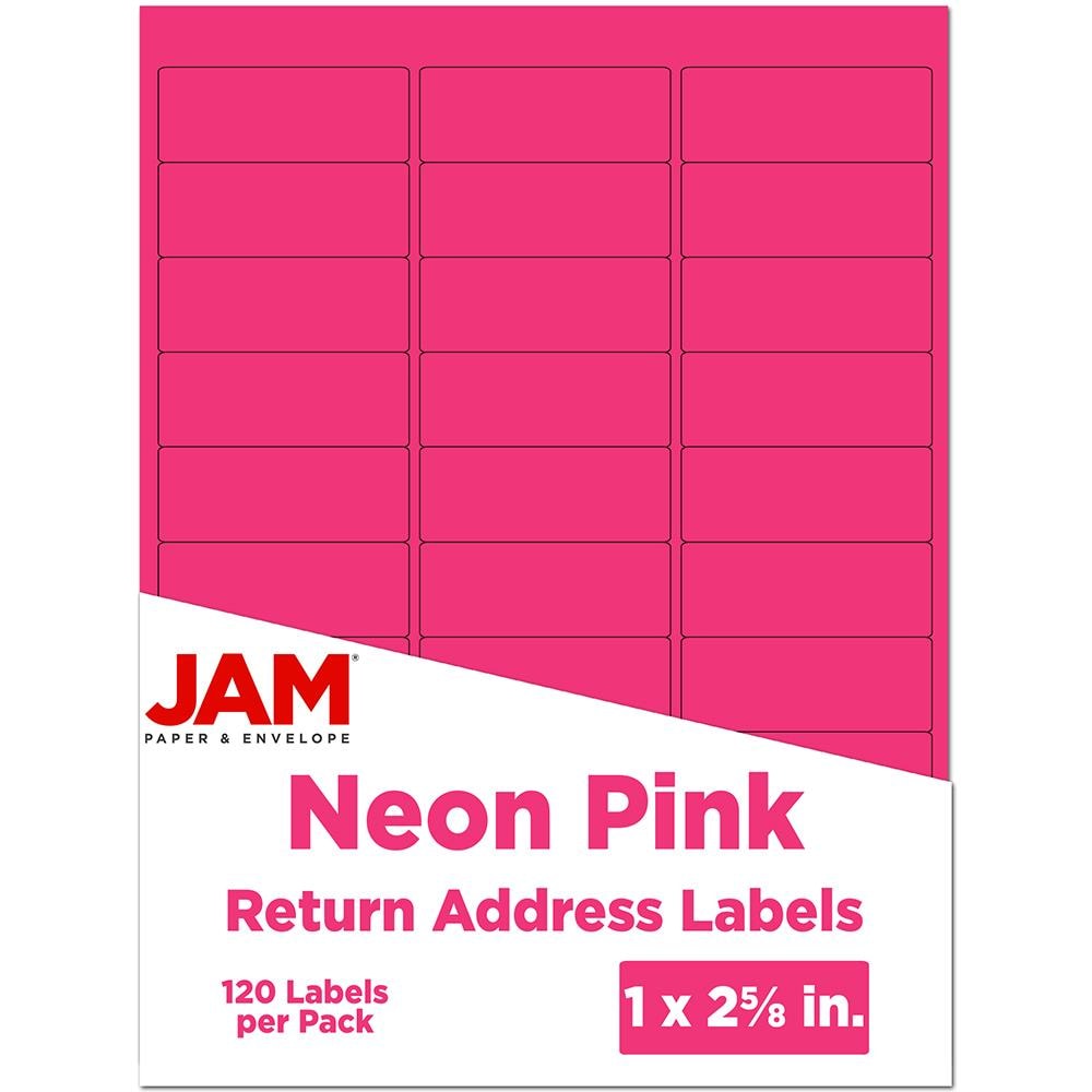 Jam Paper Self-Adhesive Business Card Holders - 2 x 3 1/2 - Clear - 10 Label Pockets/Pack