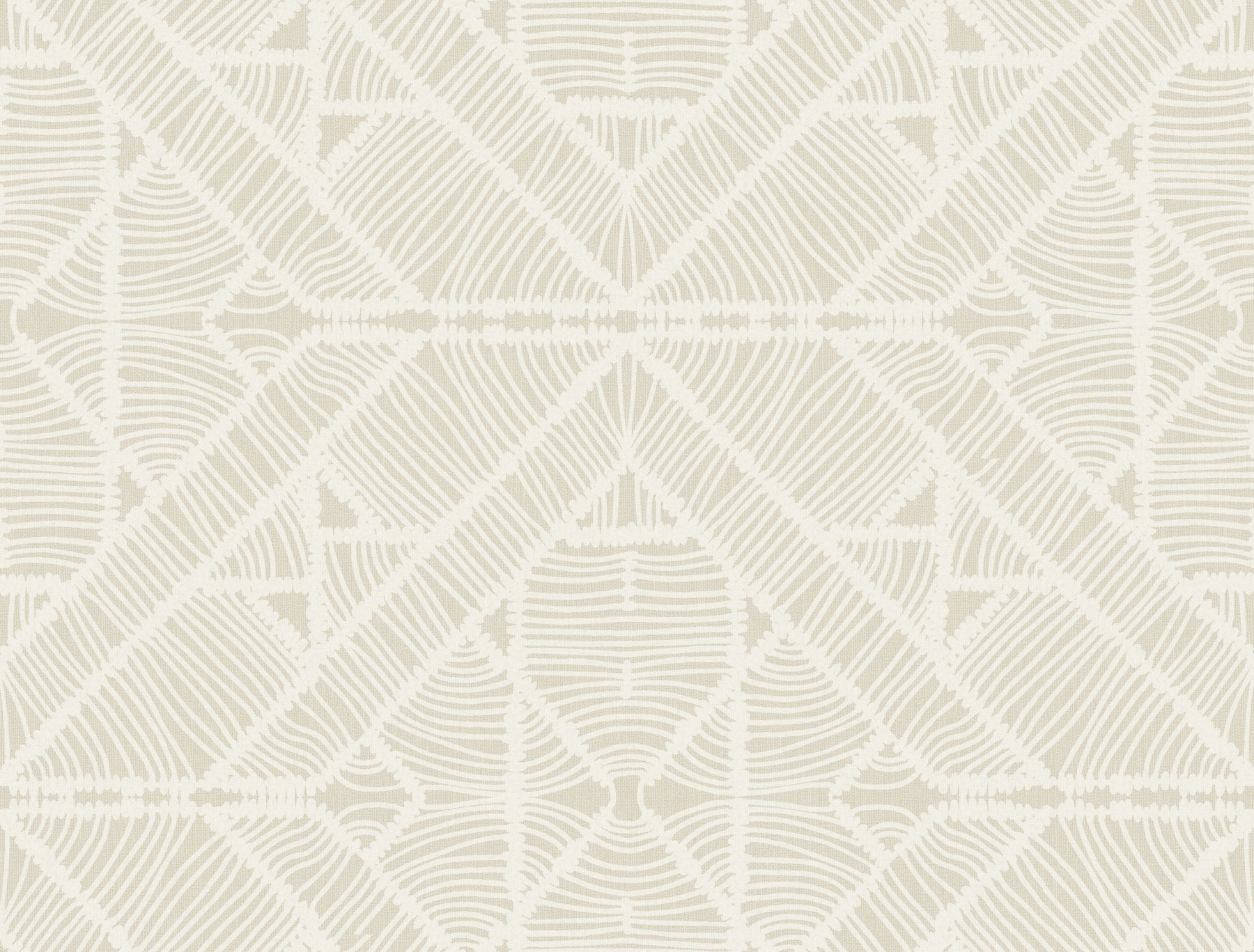York Wallcoverings TC2702 Tropics Resource Library 60.8-Sq. Feet Neutral Non-woven Geometric Prepasted Water Activated Paste Wallpaper