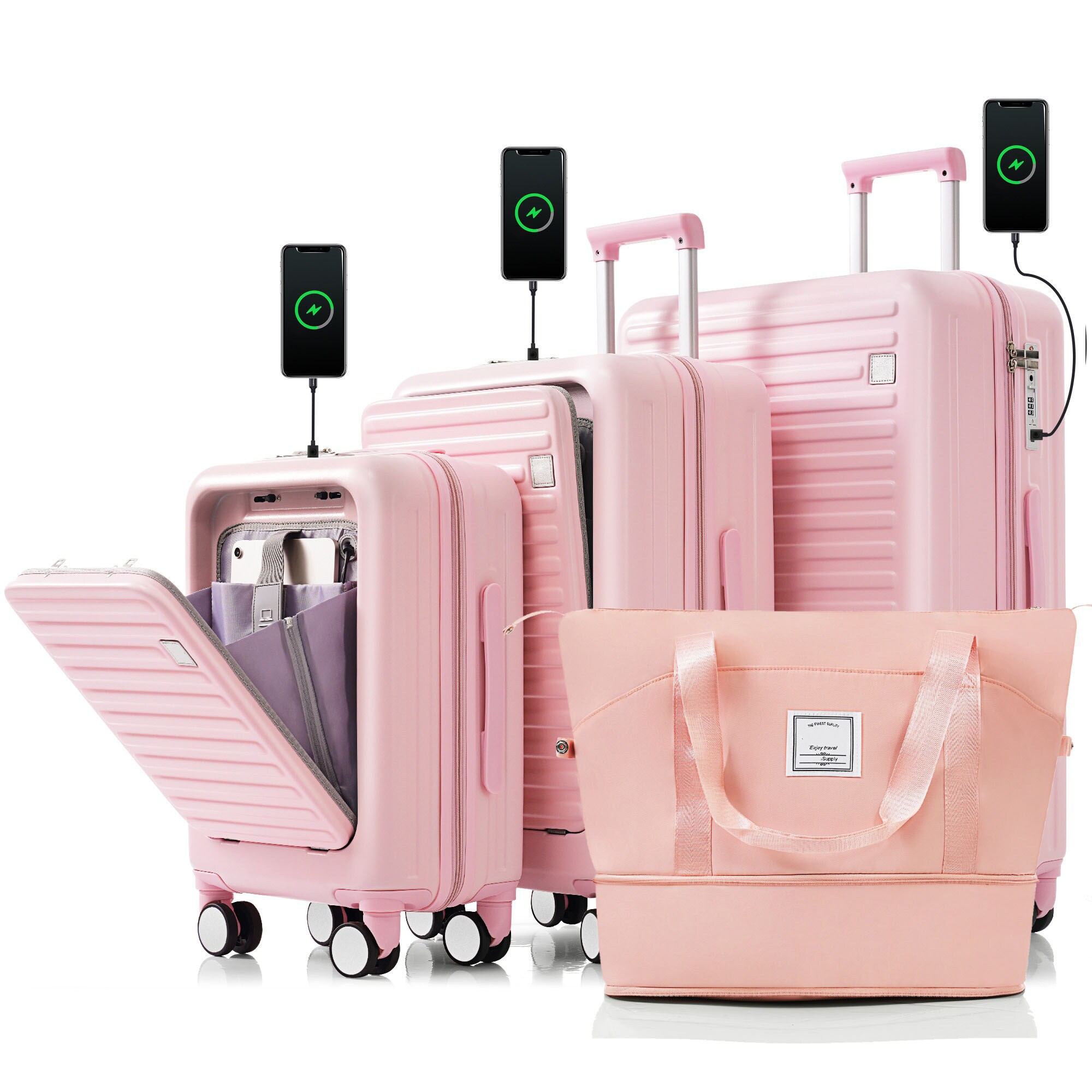 SINOFURN SYD9600008PK Luggage-And-Luggage-Sets - View #3