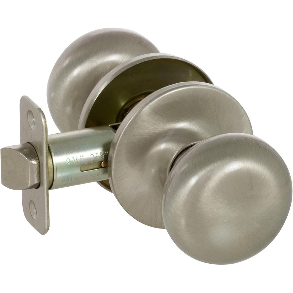 Delaney Hardware KS1011 Sa Satin Nickel Interior/Exterior Hall/Closet Passage Door Knob