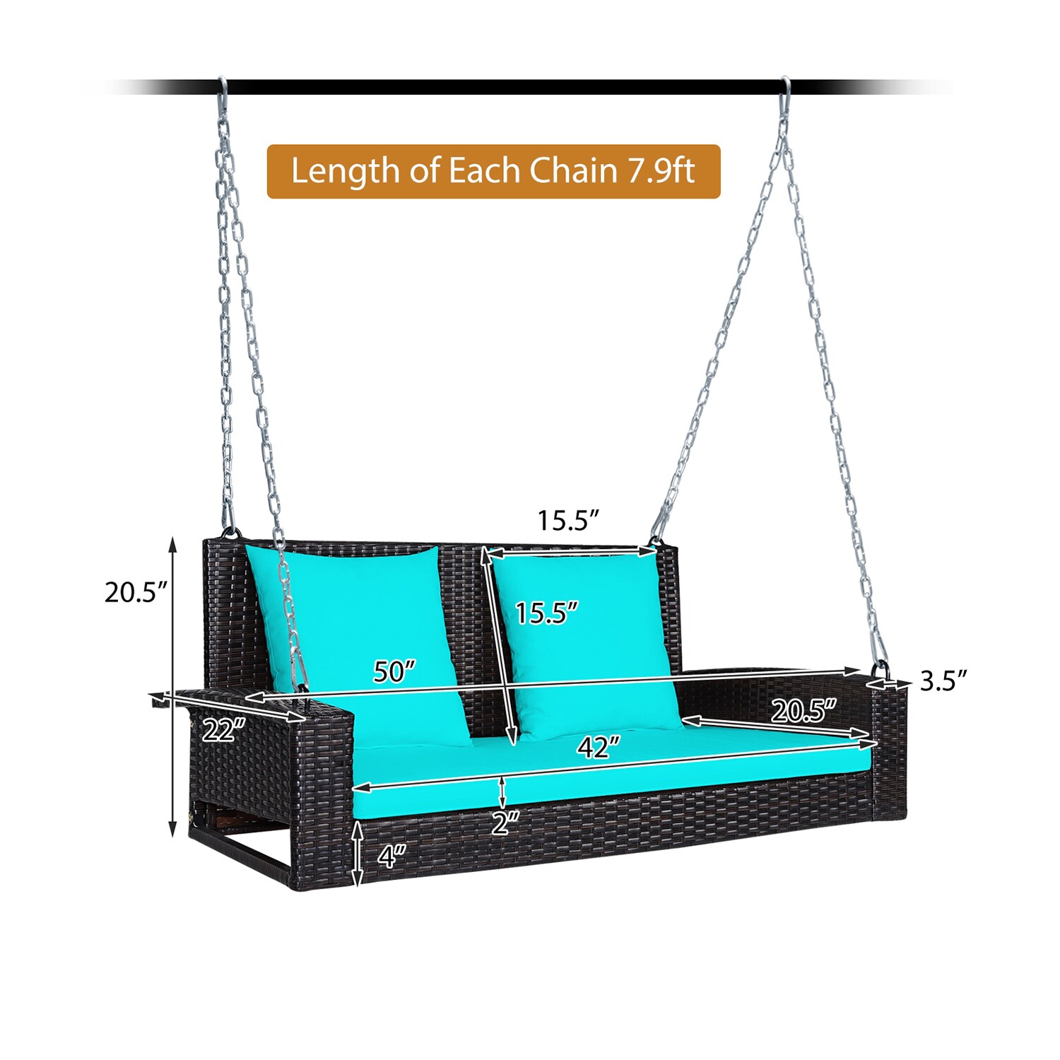 Forclover HYFE-68879TU Swing-Gliders - View #9