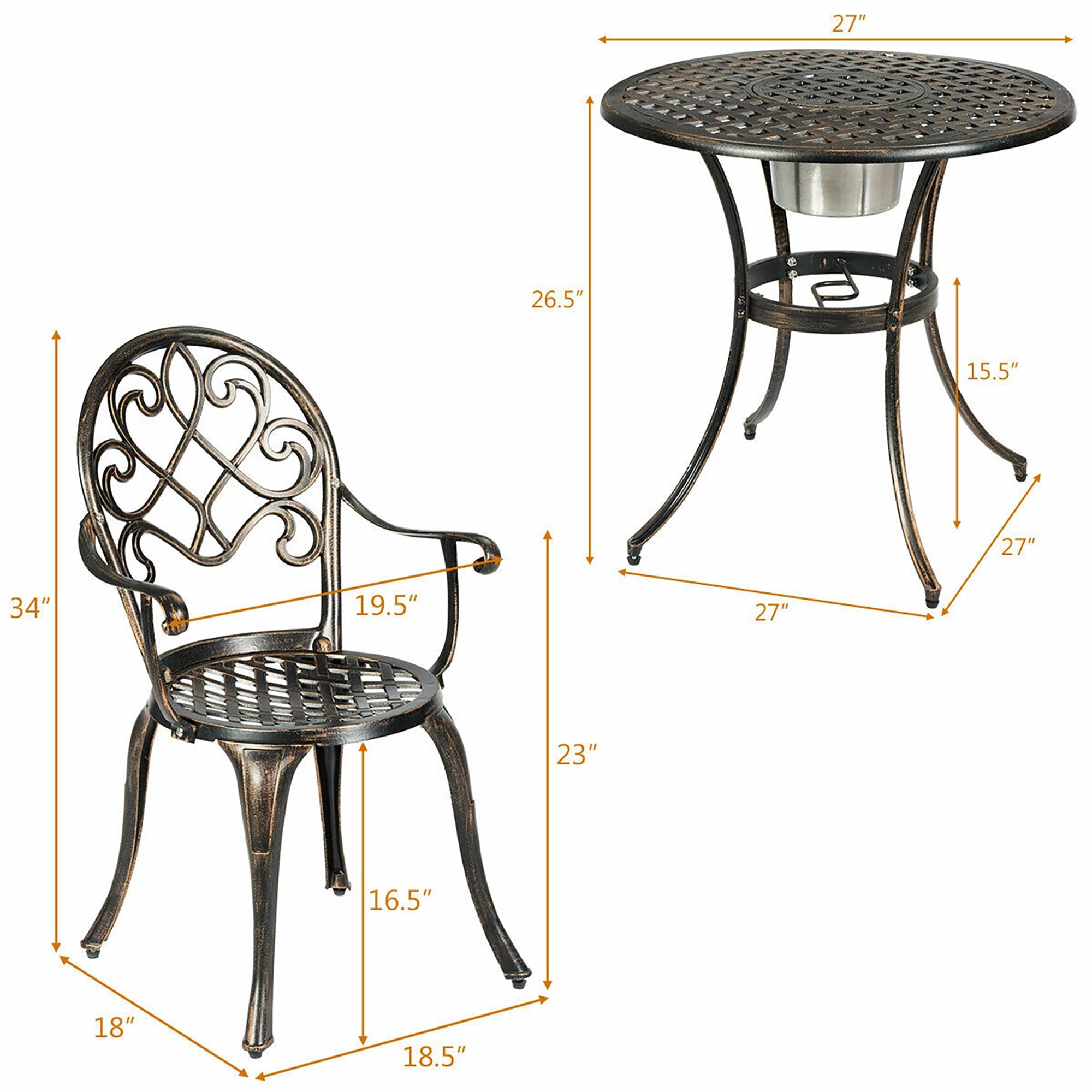 BABOOM BOM-3860-CO Patio-Dining-Sets - View #3