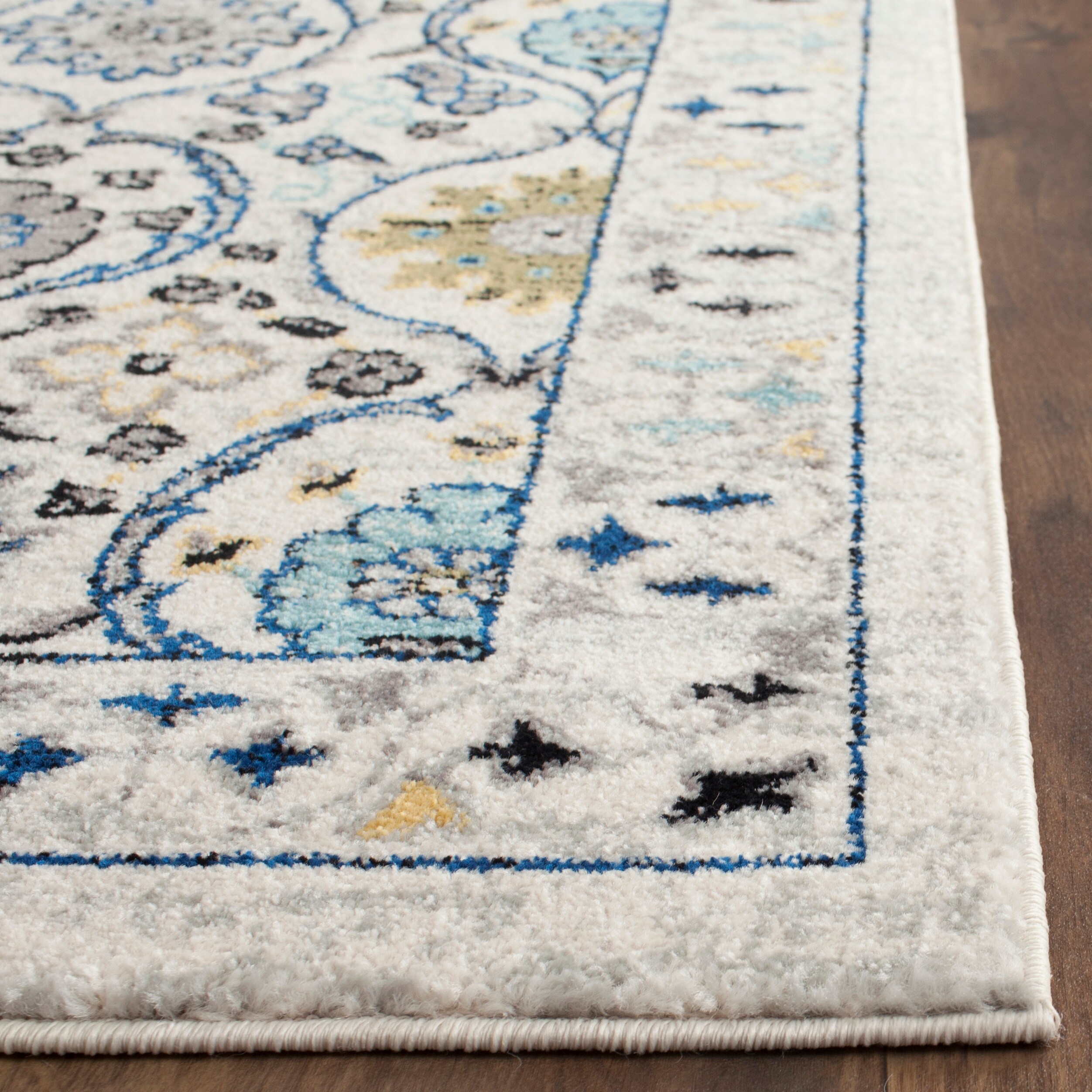 Safavieh Evoke EVK210C-3 3' x 5' Ivory/Blue Area Rug