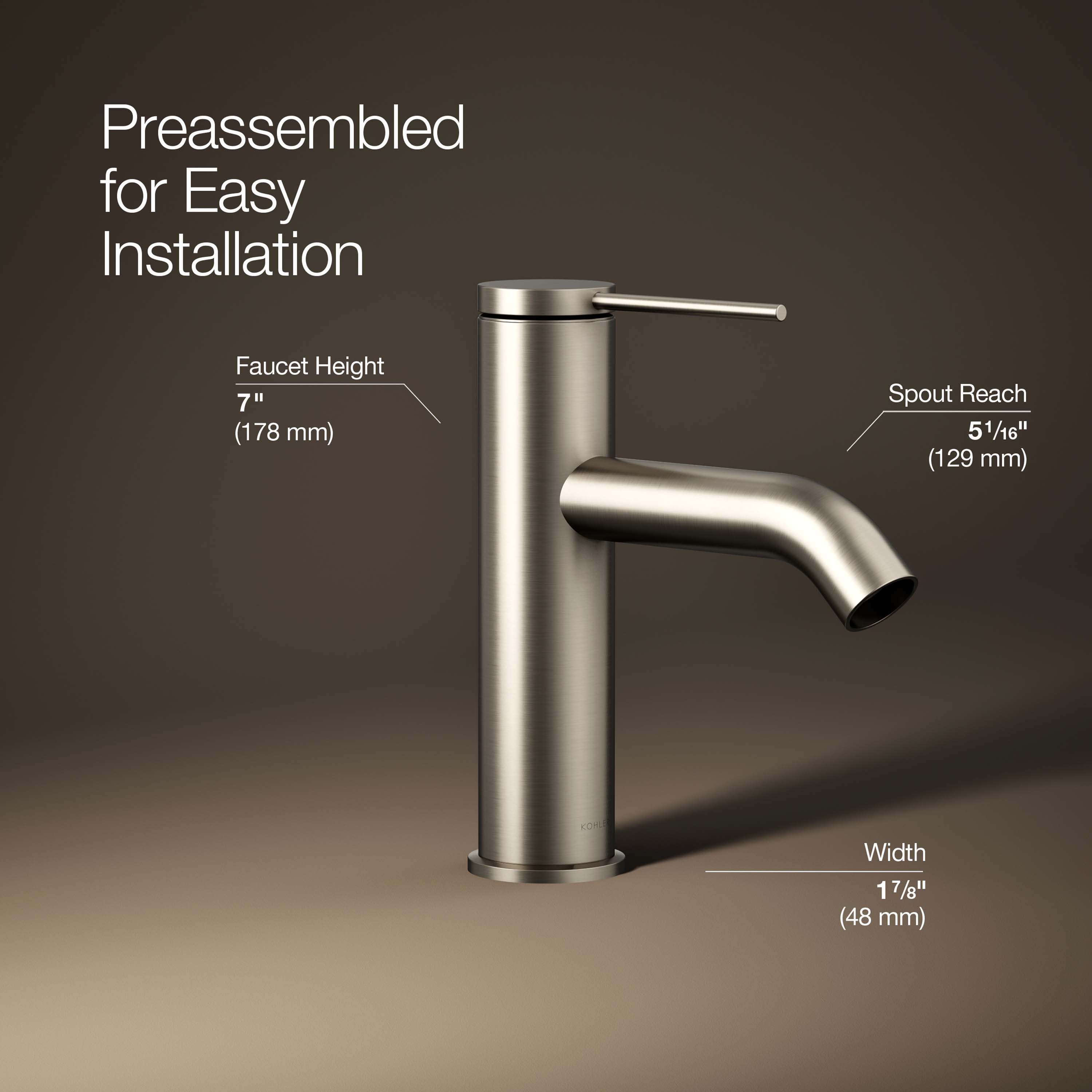 KOHLER K-77958-4A-BN Lavatory-Faucets - View #4