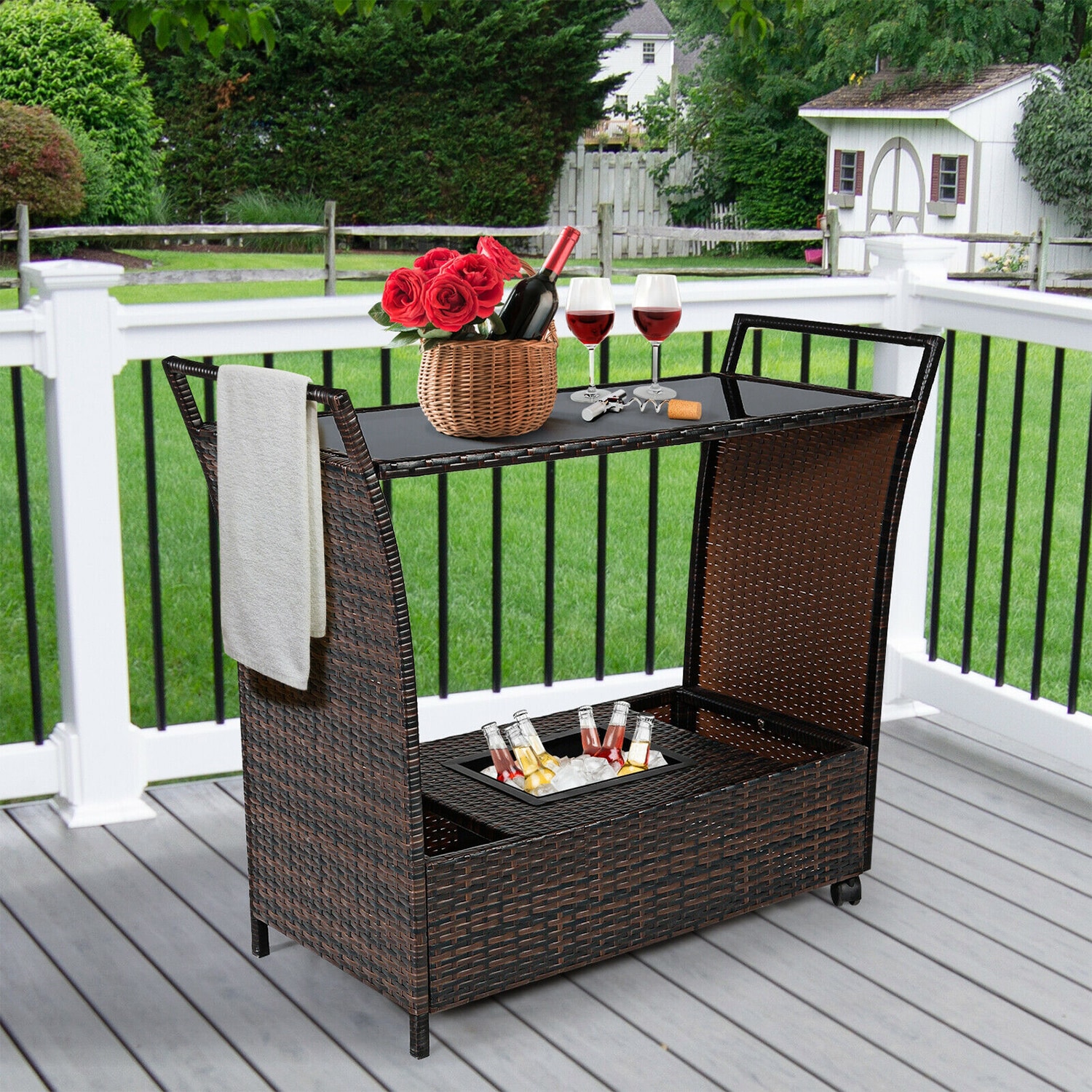 WELLFOR OUG67182 Patio-Tables - View #12
