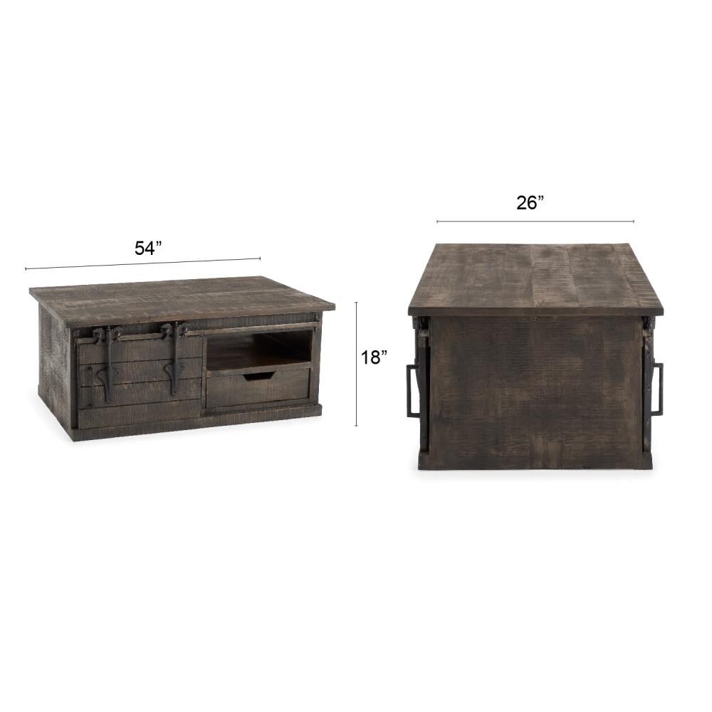 RST Brands IP-SLBRNDRCT5426-BRN Coffee-Tables - View #8