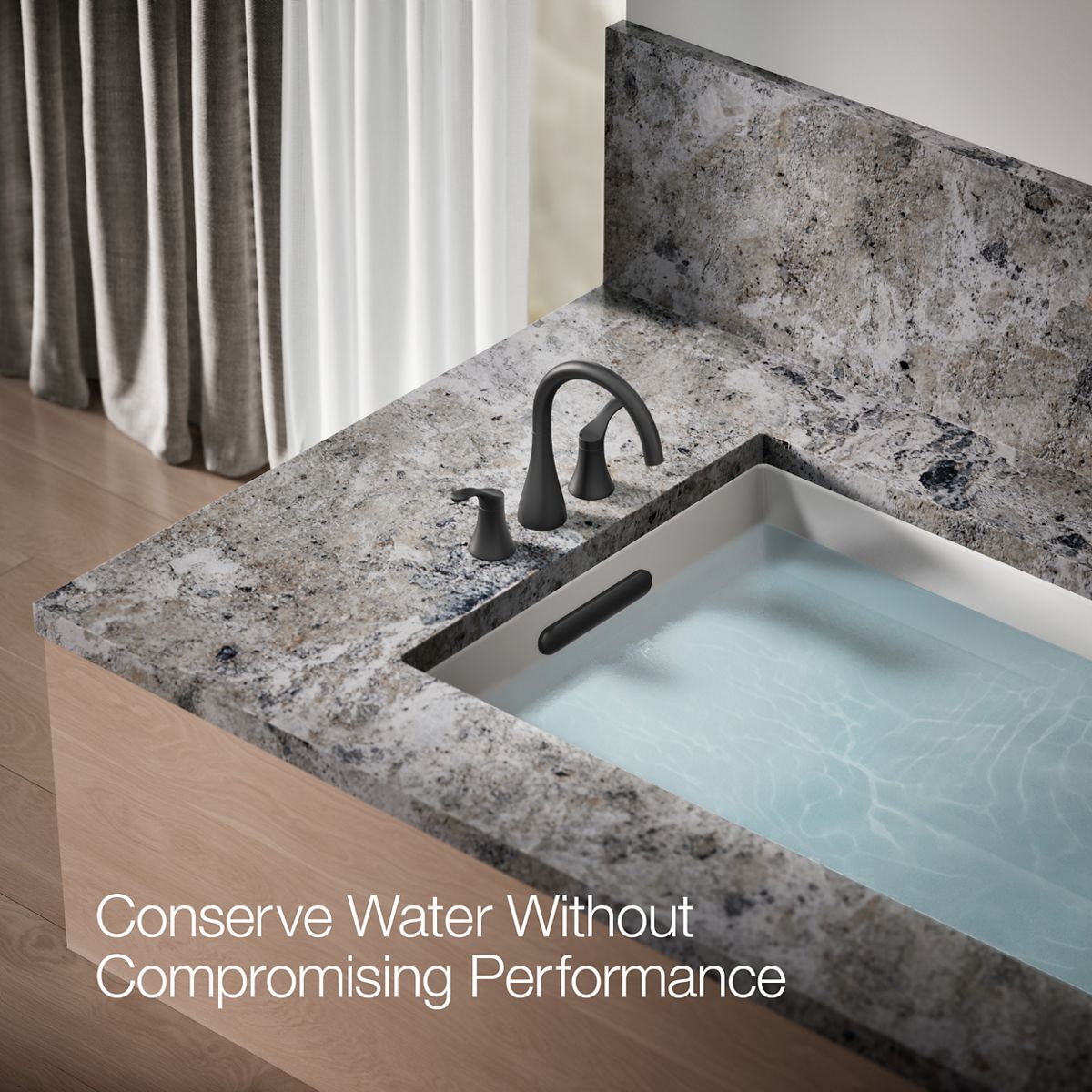 KOHLER T26426-4-BL Roman-Tub-Faucets - View #10