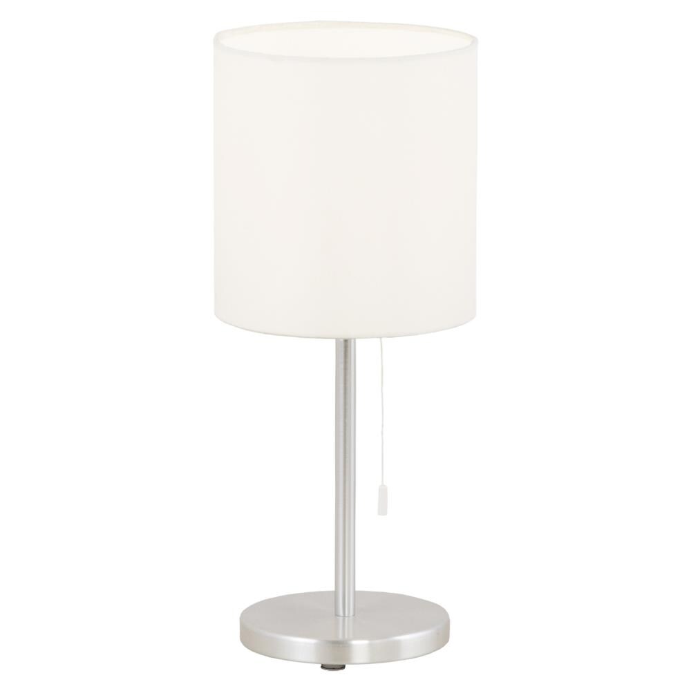 Denken badge toegang EGLO Sendo 14-in Aluminum Table Lamp with Fabric Shade in the Table Lamps  department at Lowes.com