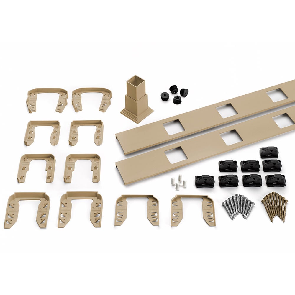Trex 870336 67.5-in x 3.88-in Transcend Rope Swing Composite Stair Connector (37-Pack)