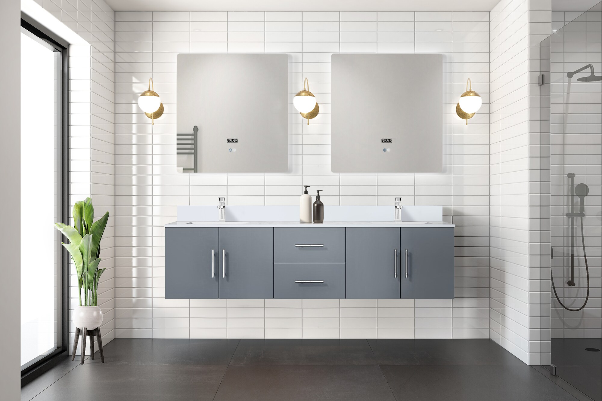 Lexora LVG72DB210 Bath-Vanity-Combo - View #8