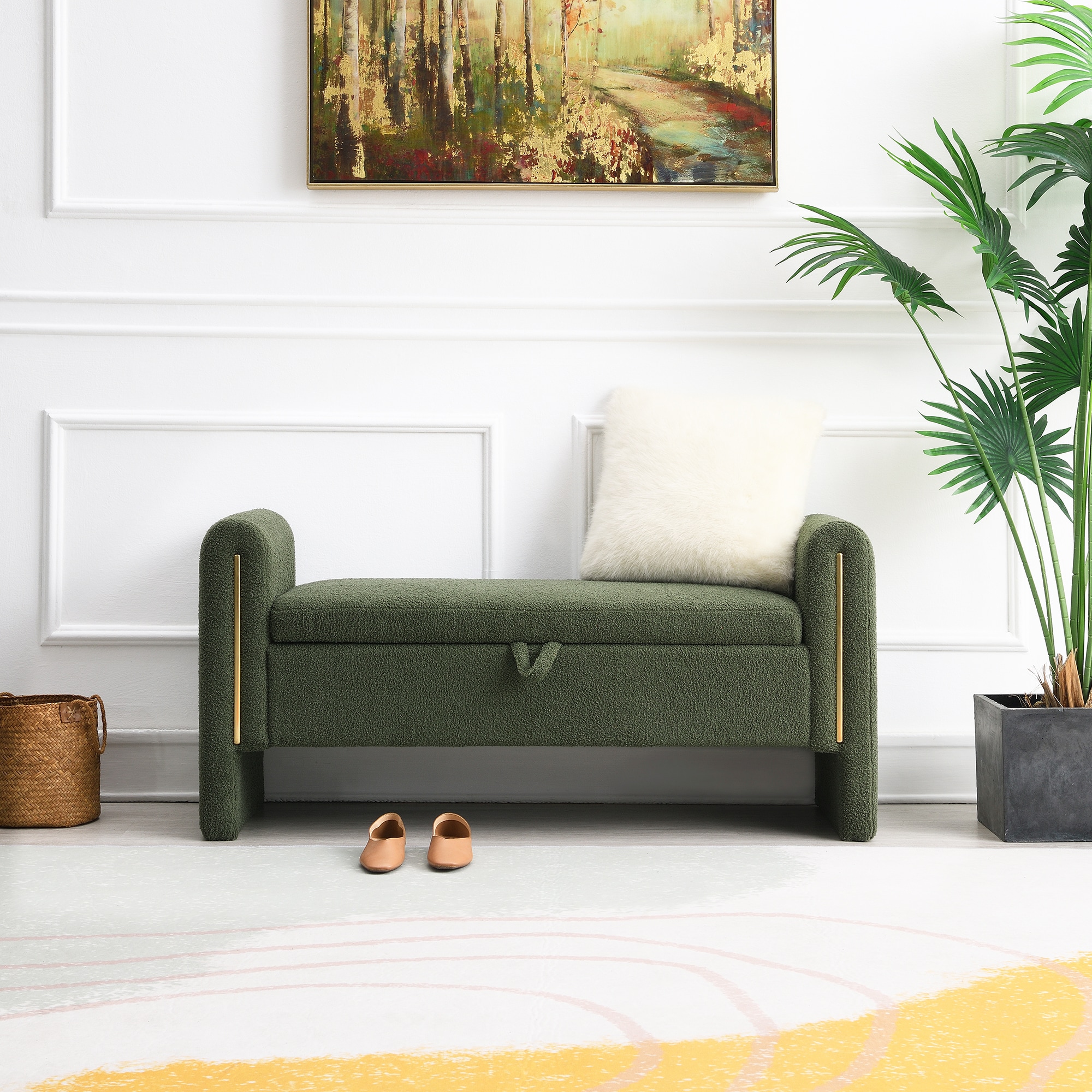 Best Selling Home Decor 320071 Indoor-Ottomans - View #2