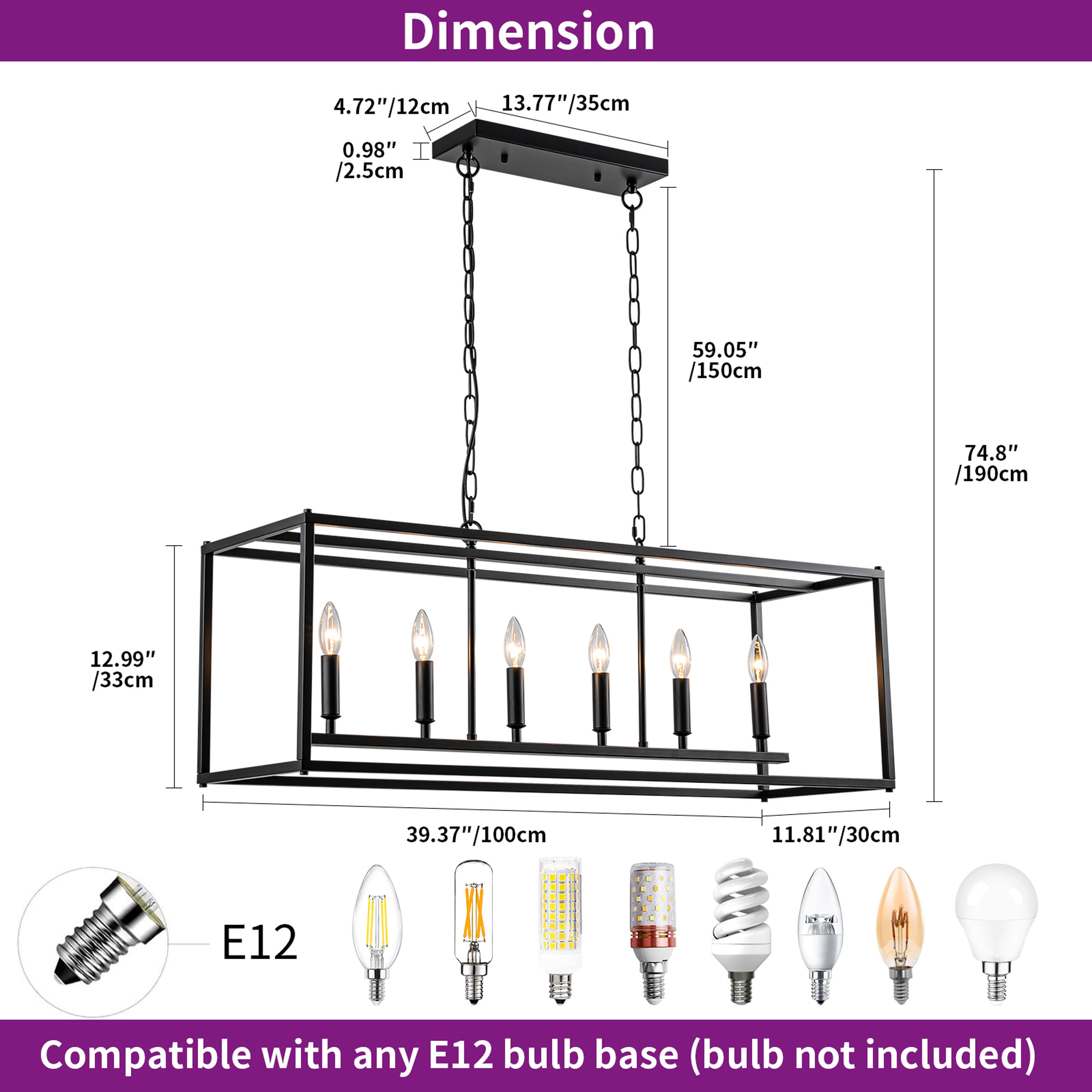 GoYeel ZP097BL06 Pendant-Lights - View #5