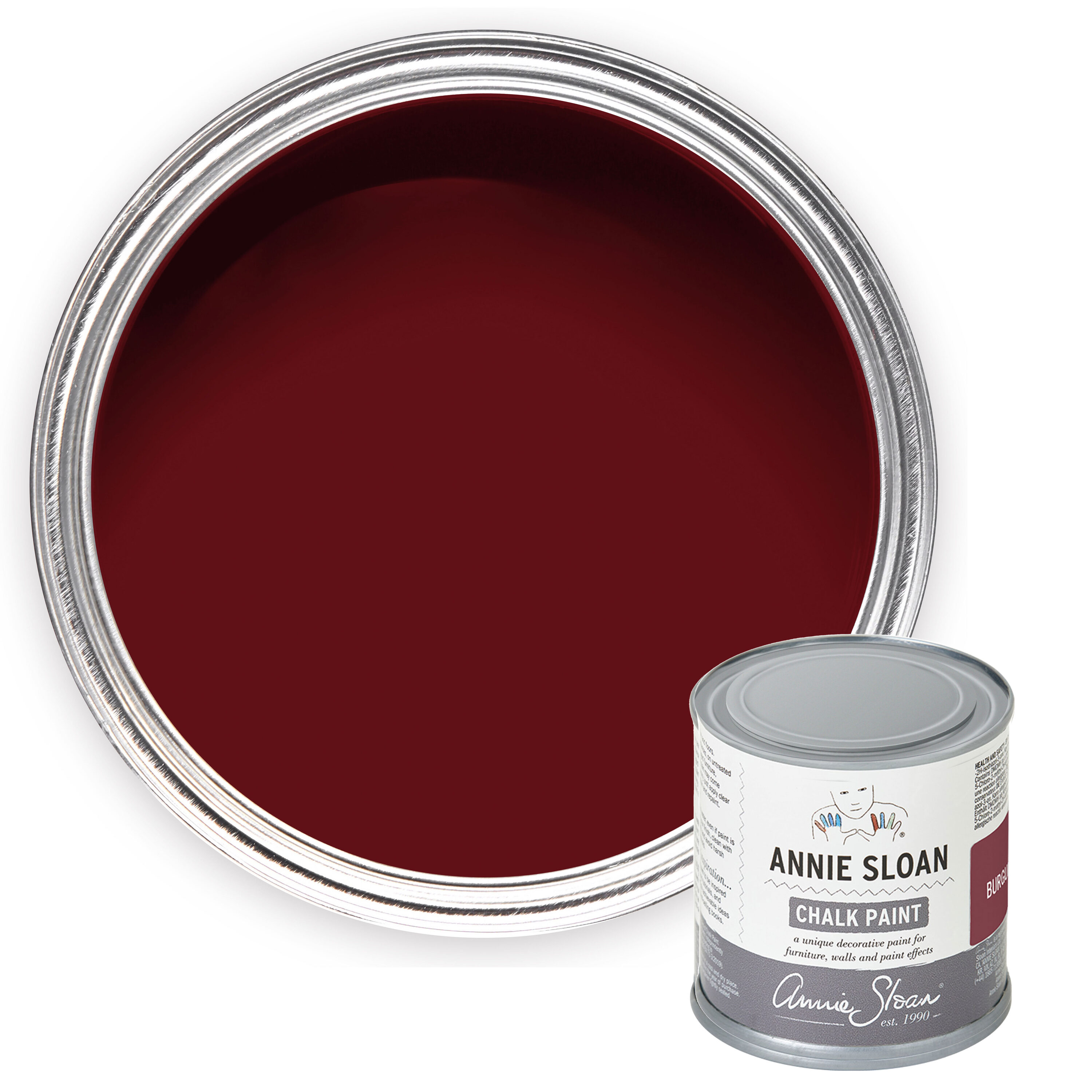 Annie Sloan P005BUR.1201.01 Flat Burgundy Chalky ( 4-fl oz )