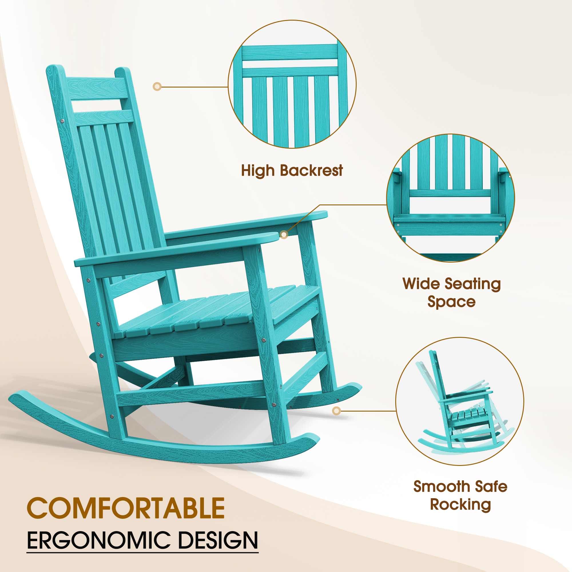 VOUA AK-JKTRGBYY1-BL Patio-Chairs - View #4