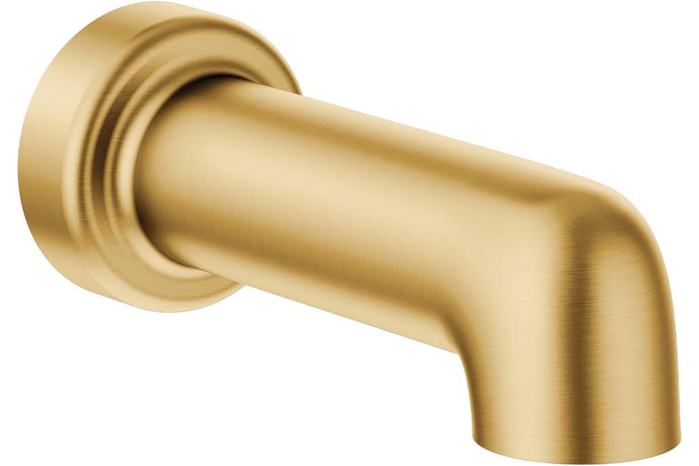 Moen Brushed Gold Universal Fit Bathtub Spout At Lowes Com   10323602 