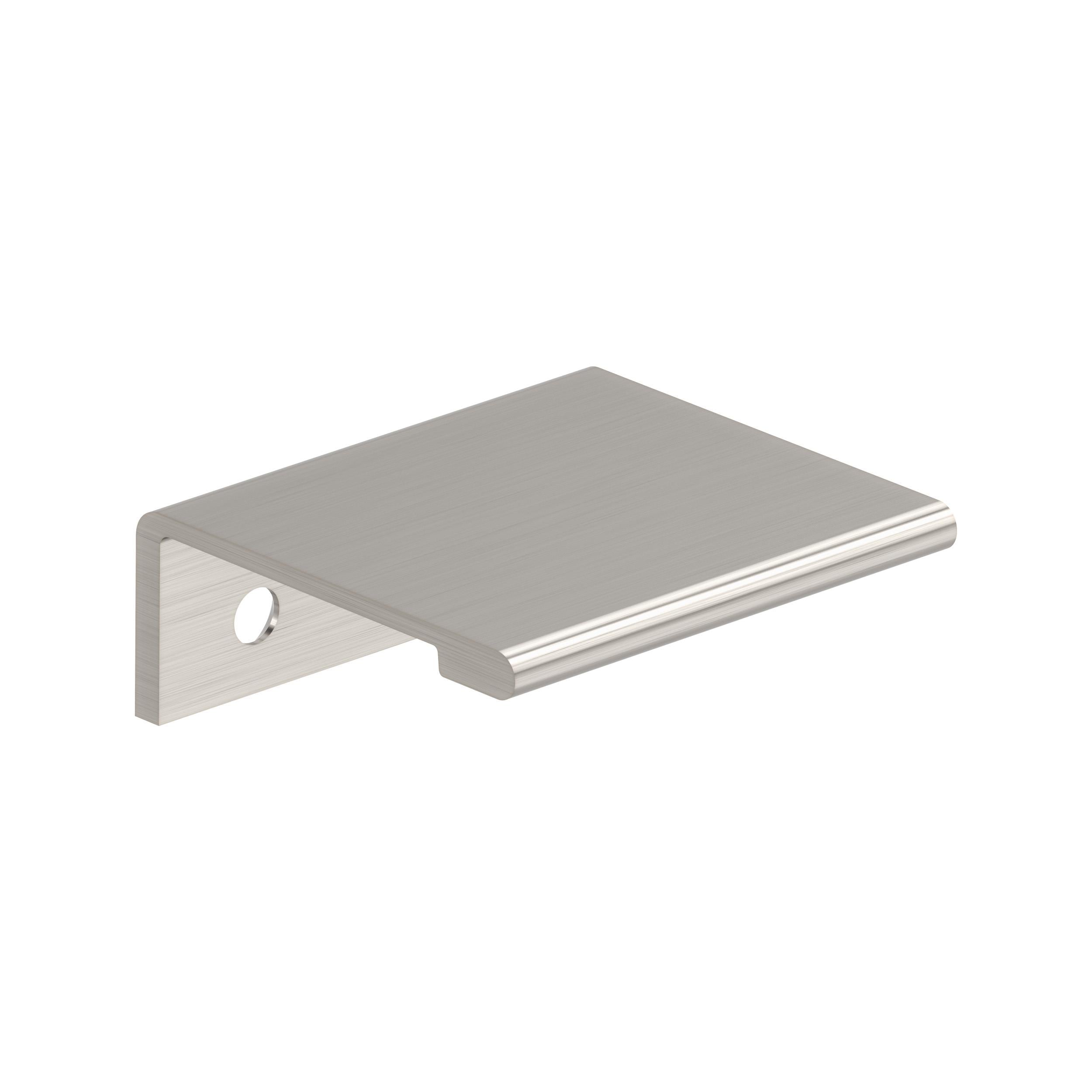 Amerock 10VMP37190G10 Streamline II 1-in , 25mm Center to Center Satin Nickel Rectangular Edge 10 -Pack