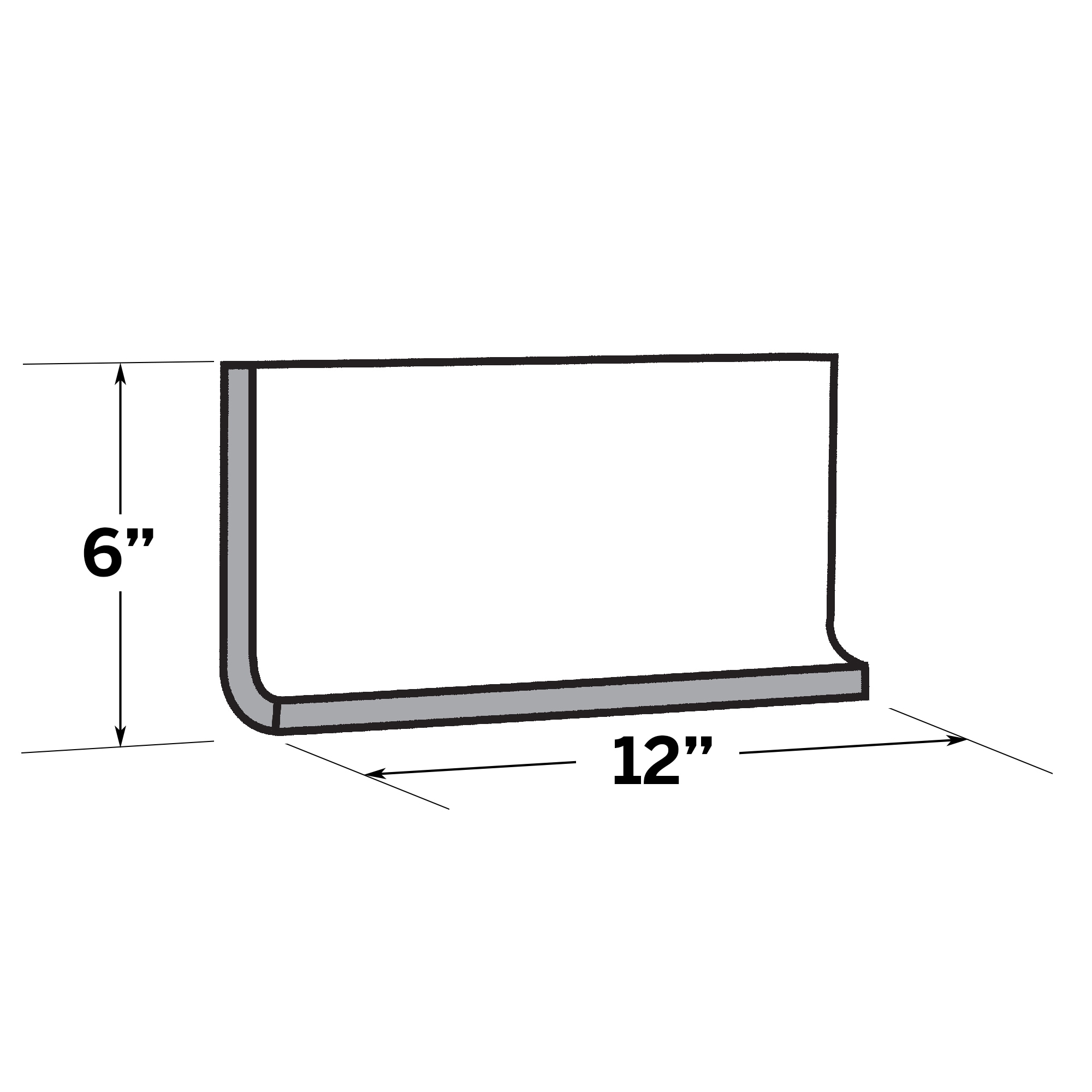 Crossville A1417LW.10612CBS Wall-Trim-Accent-Tile - View #2