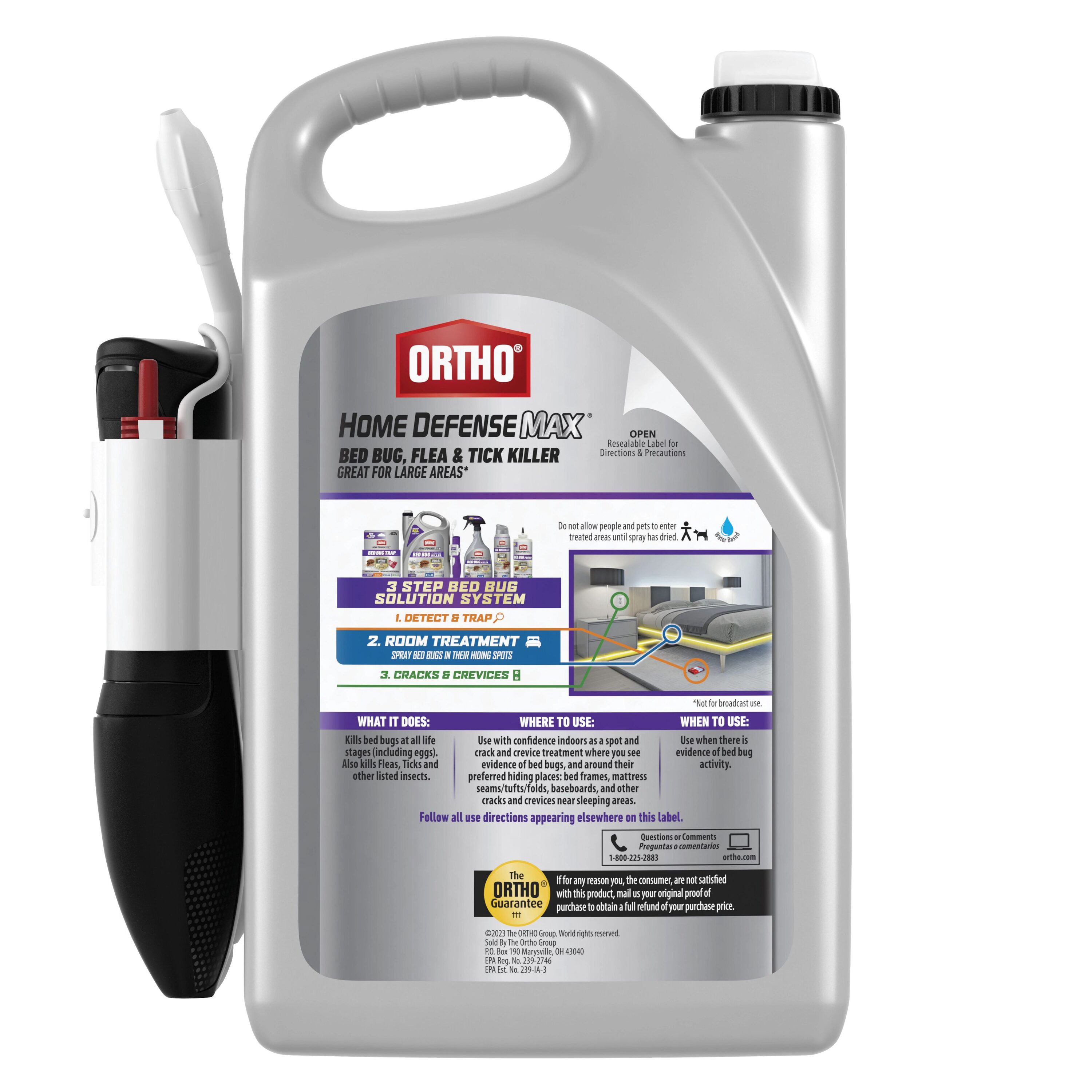 ORTHO Home Defense 1.33-Gallon (s) Insect Killer Trigger Spray in the  Pesticides department at