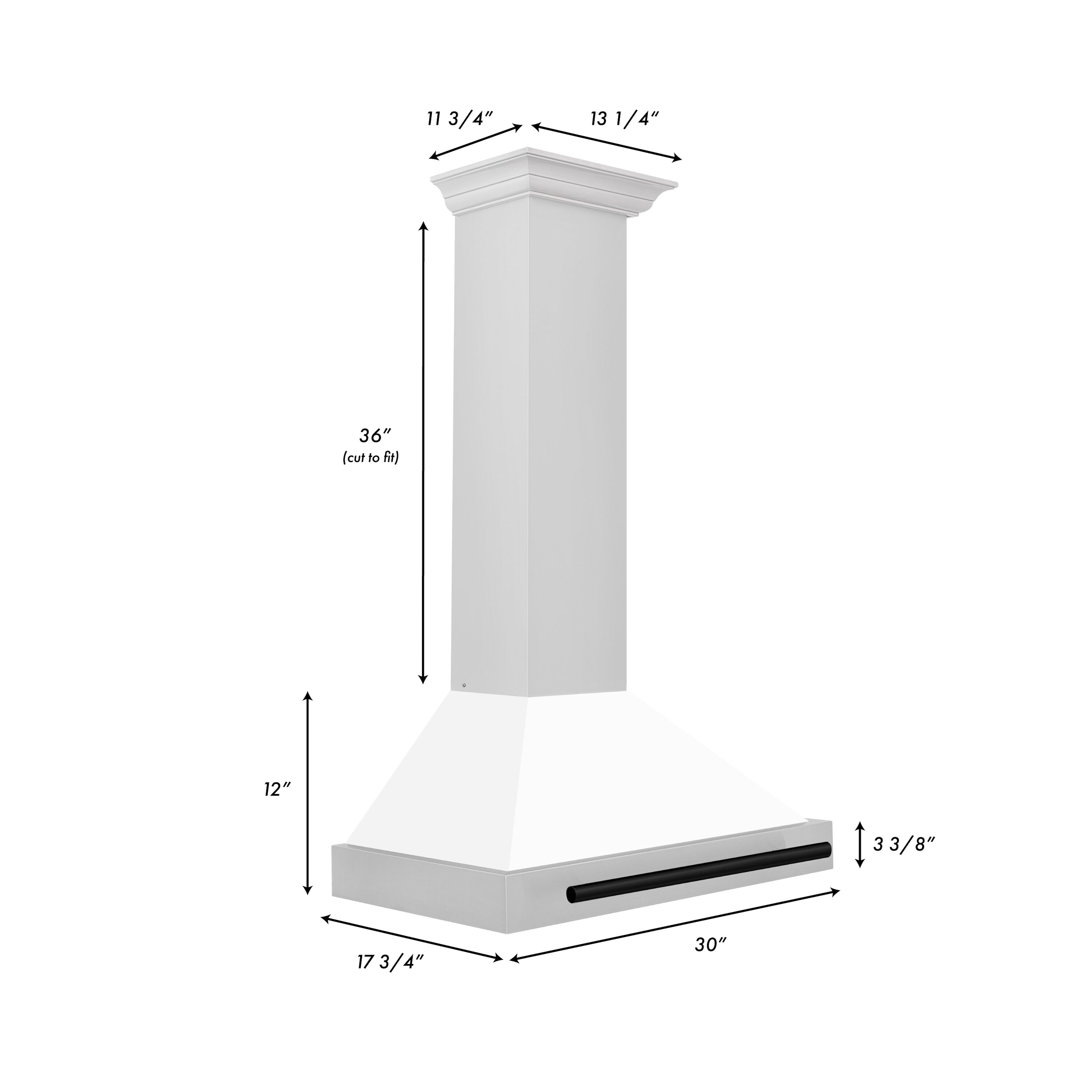 ZLINE KITCHEN & BATH KB4STZ-WM30-MB Wall-Mounted-Range-Hoods - View #9