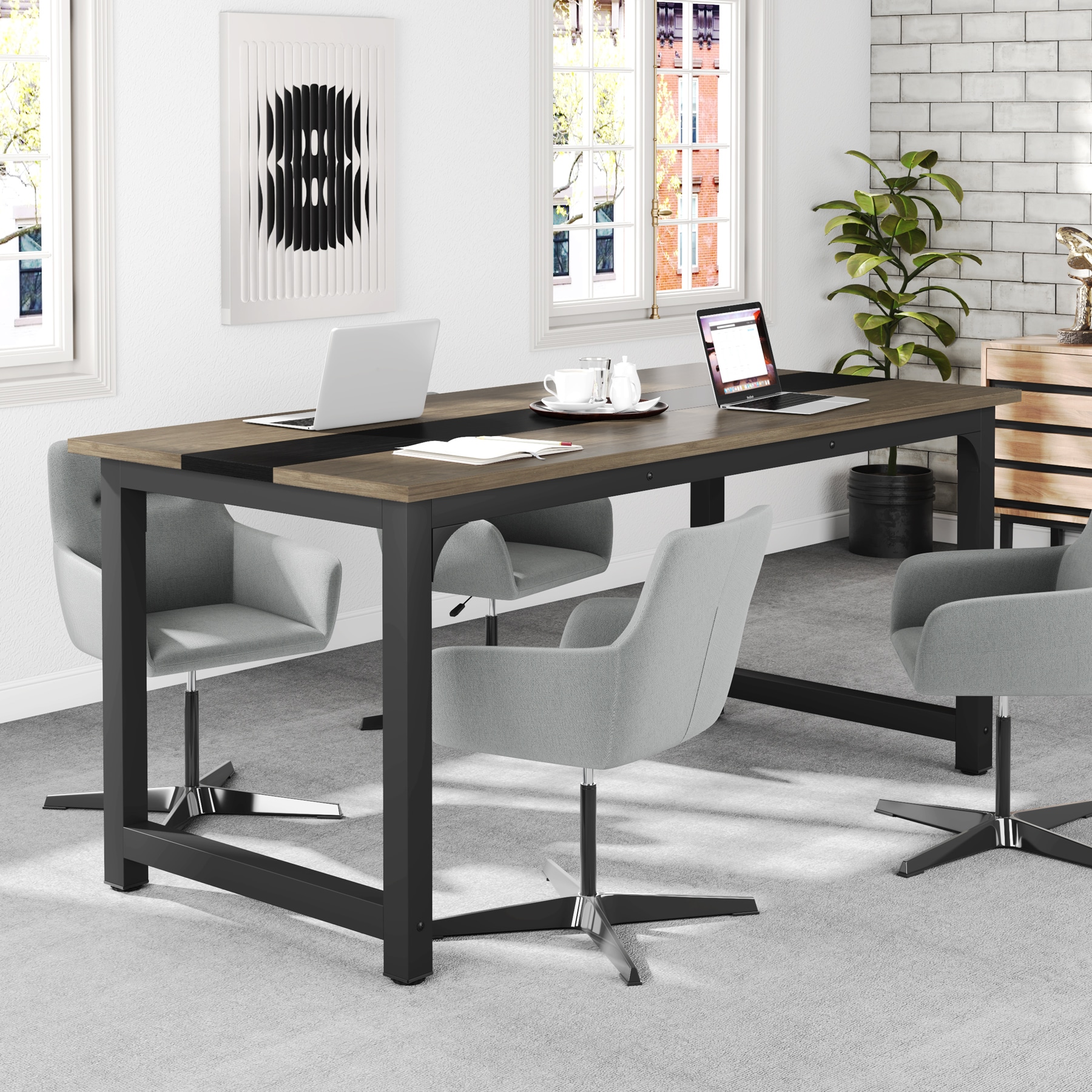 Fnova LWTJ-U0215 Office-Tables - View #10