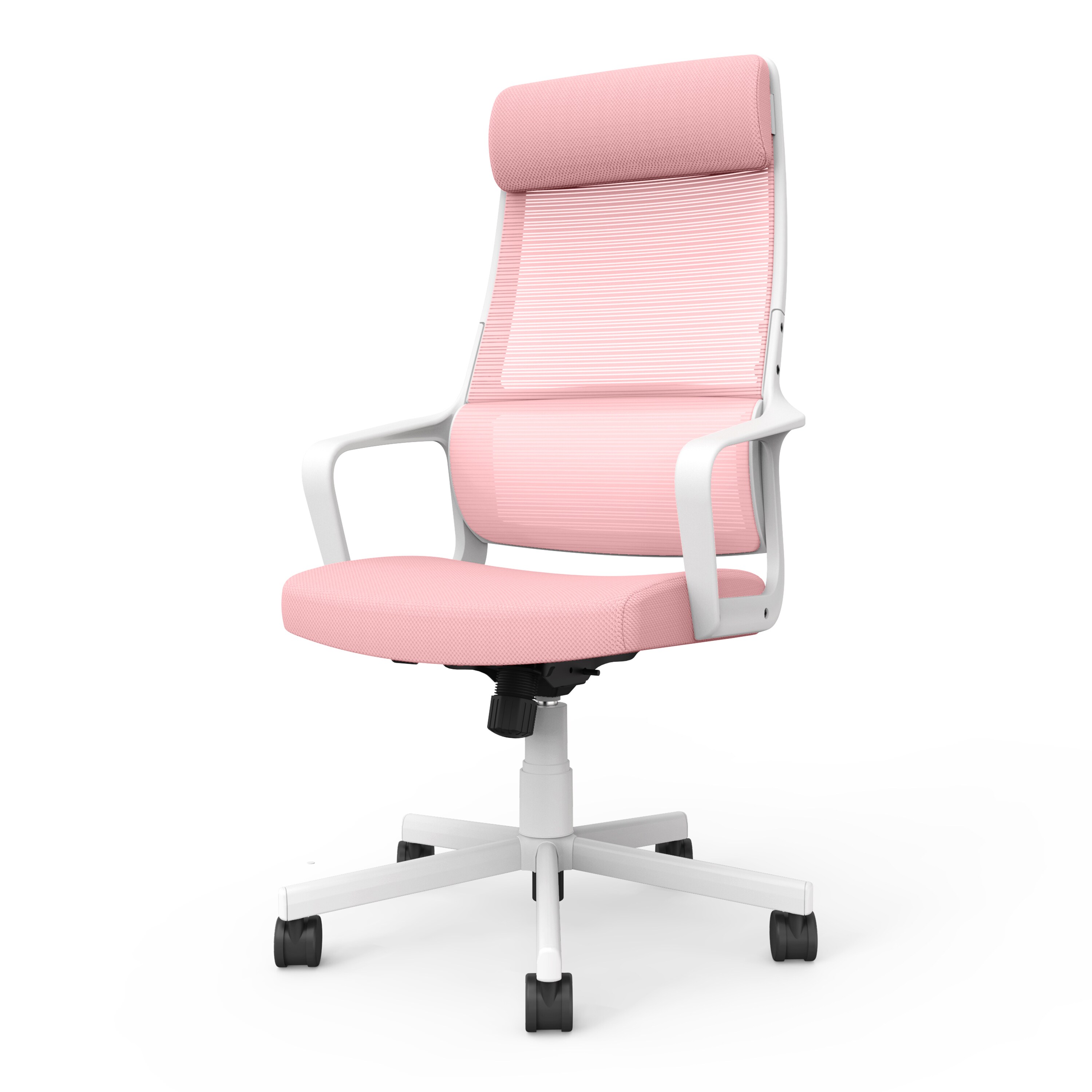 pink executive desk chair