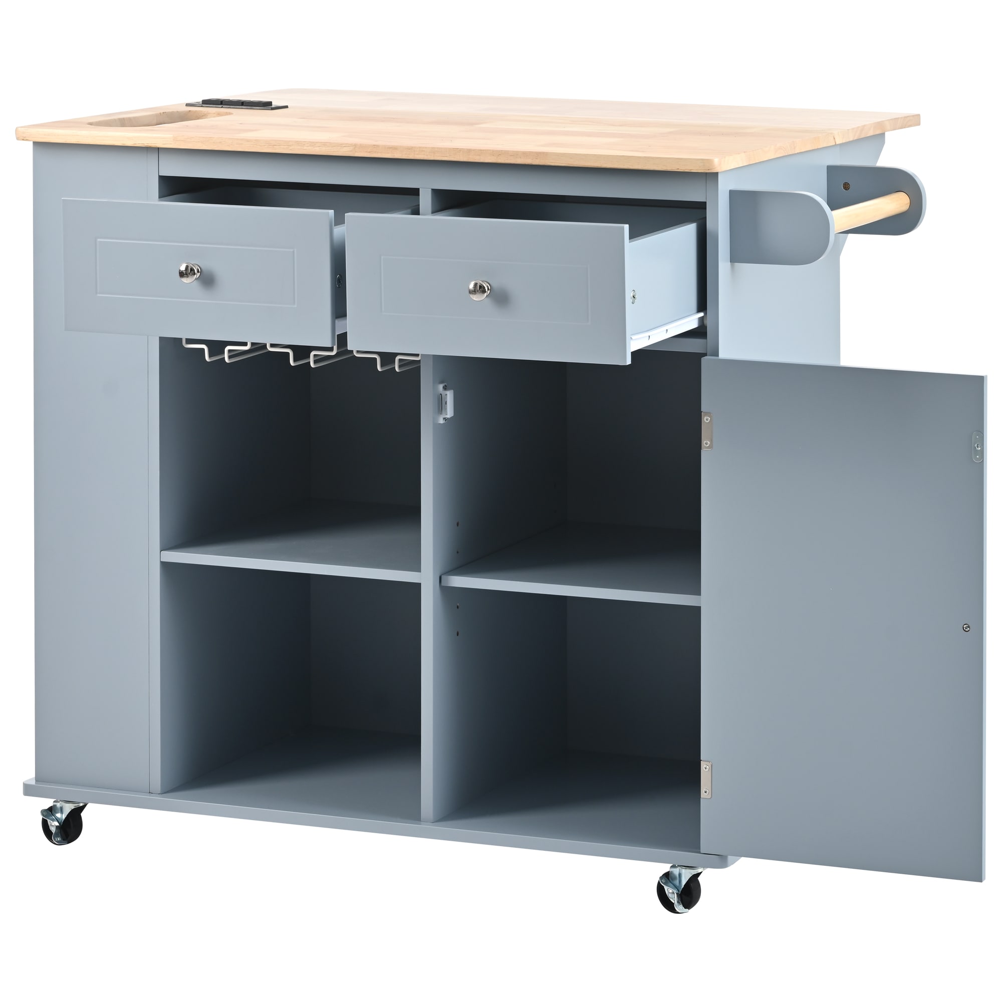 ModernLuxe L-WF305556AAG Kitchen-Furniture - View #12