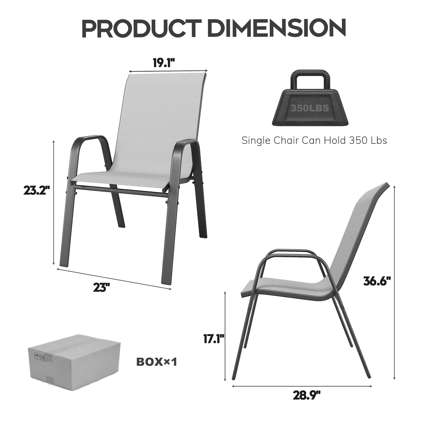 SINOFURN SYG1100008GY Patio-Chairs - View #8