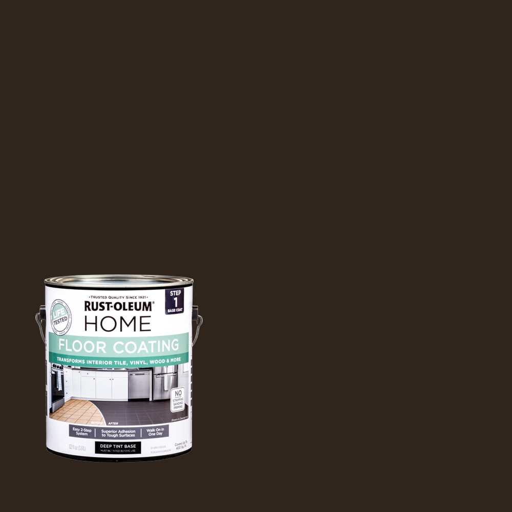 Rust-Oleum 363165T Home Floor Coating Kona Matte Interior Porch and Floor paint ( 1-gallon )