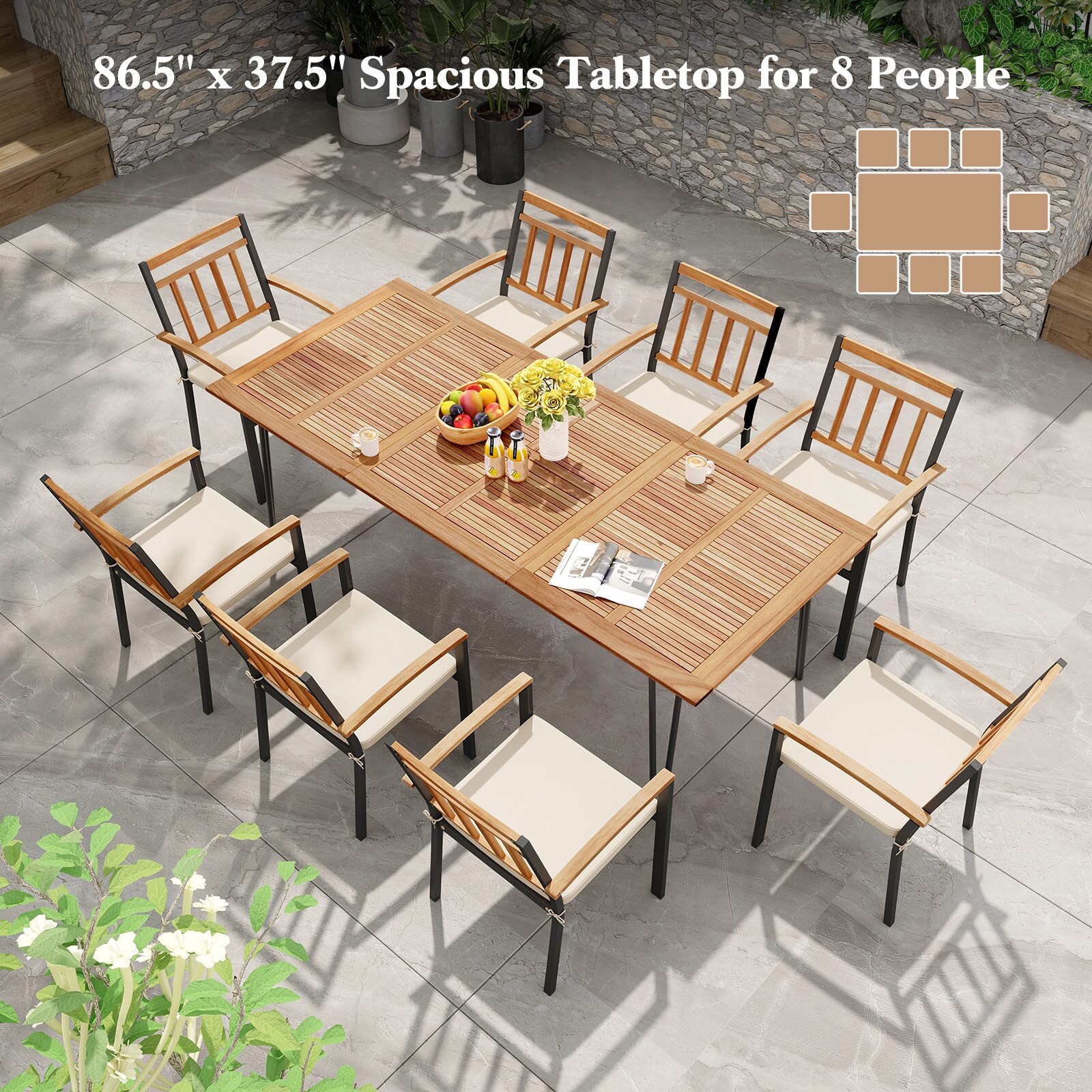LIVIZA OUJ72245 Patio-Tables - View #7