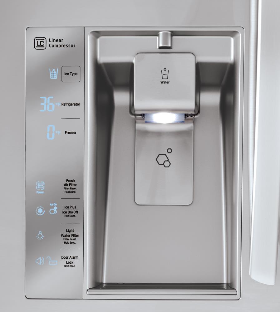 LG 28.6-cu ft French Door Refrigerator with Dual Ice Maker