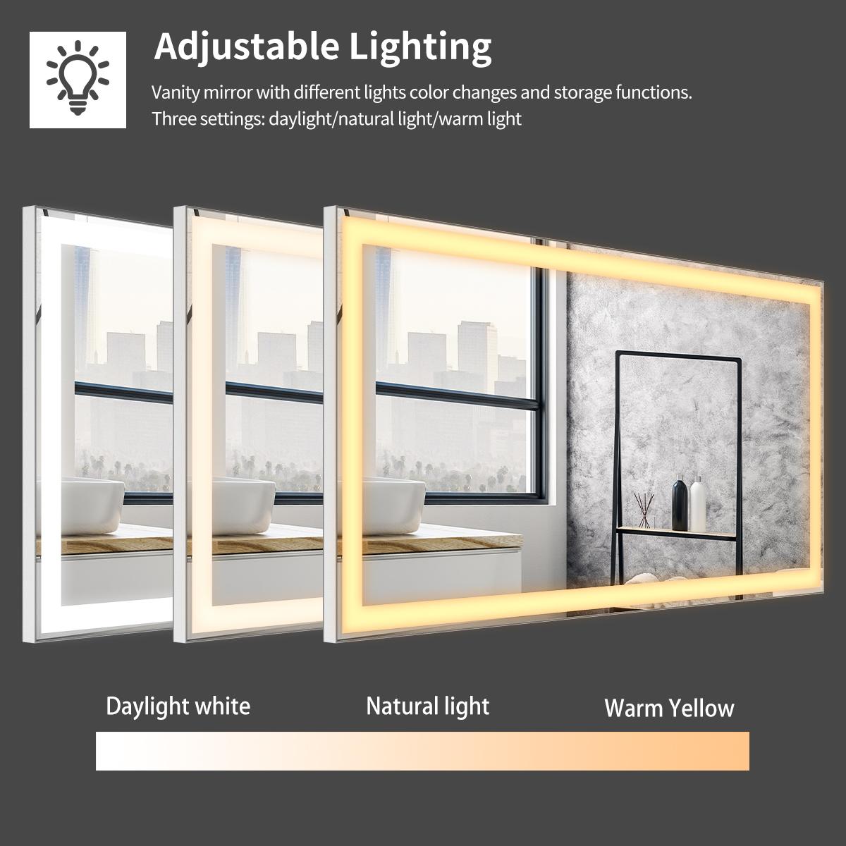 Bayfeve BF-32310-MIR Framed-Bath-Mirrors - View #12