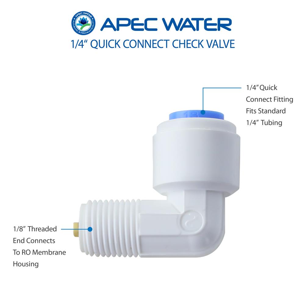 APEC Water CHECK-VAL Water-Soften-Filter-Accessories - View #2