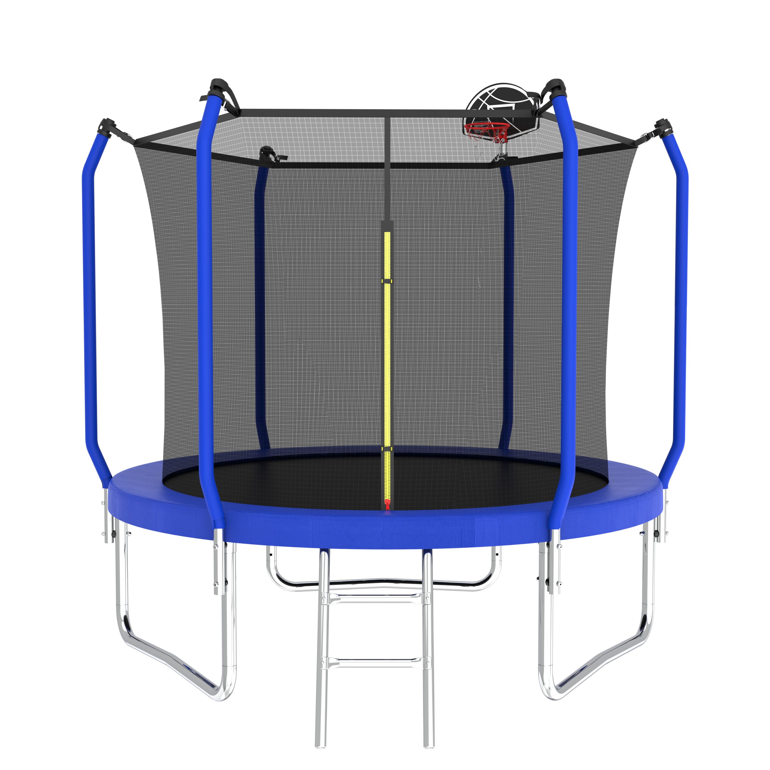 Lycvki 1068 Trampolines 10-ft Round Kids in Blue