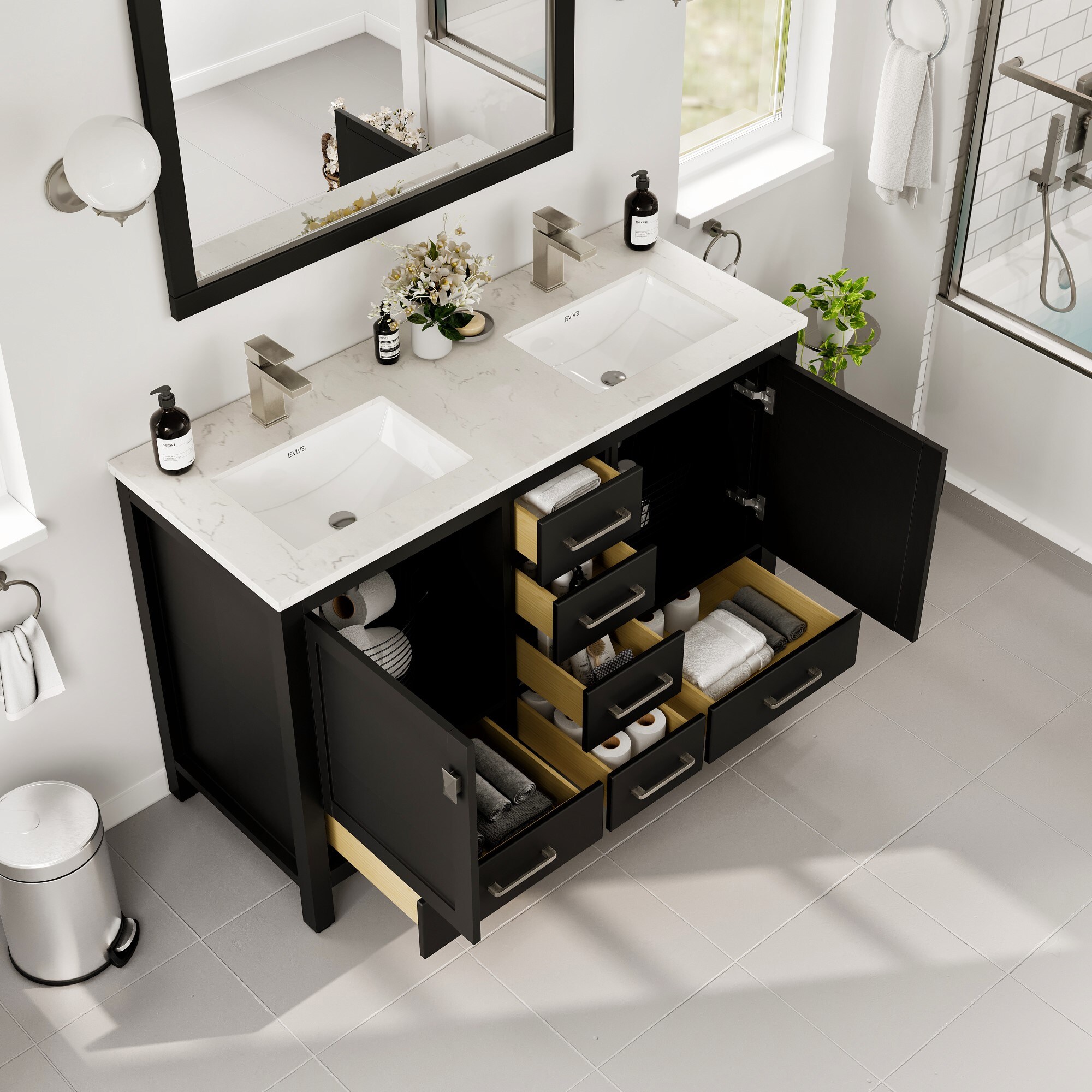 Eviva TVN414-48X18ES-DS Bath-Vanity-Combo - View #5
