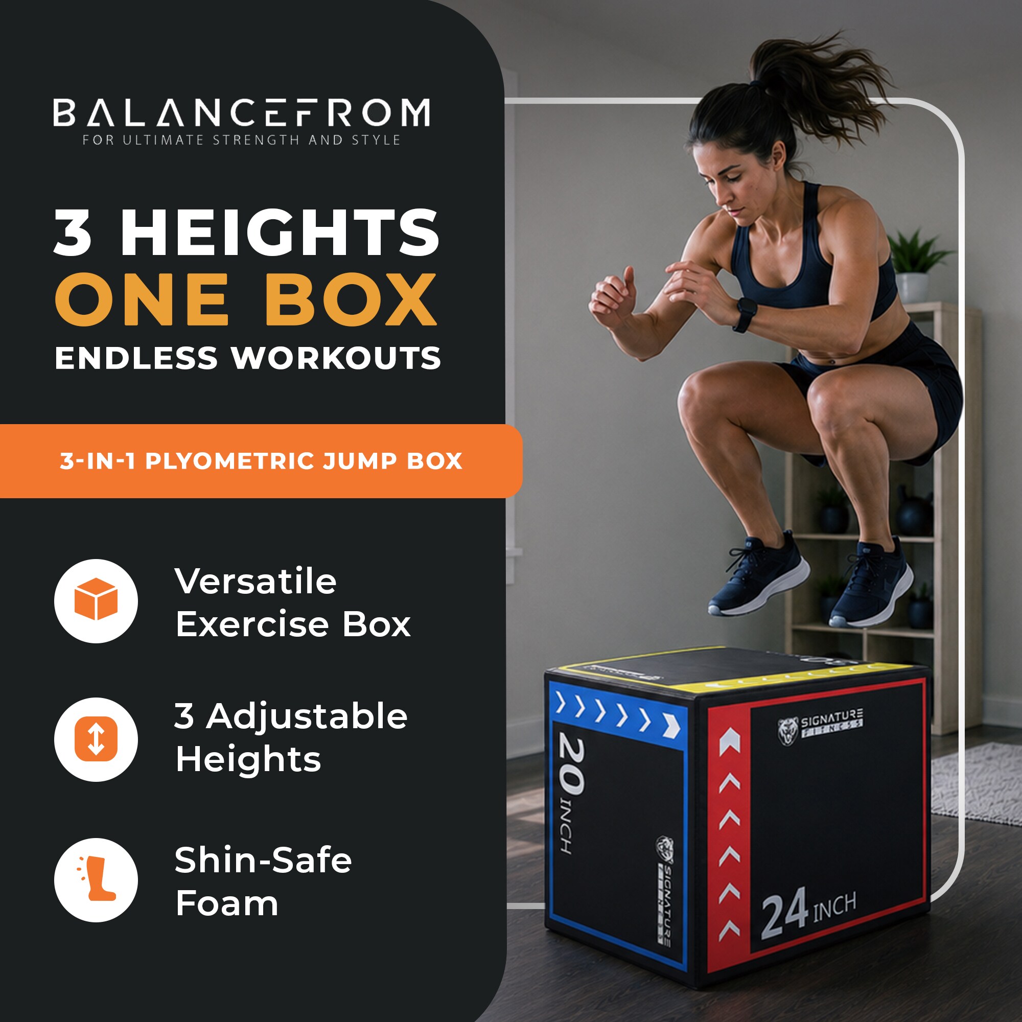 Balancefrom BFJB-3HH Balance-Exercise-Platforms - View #2