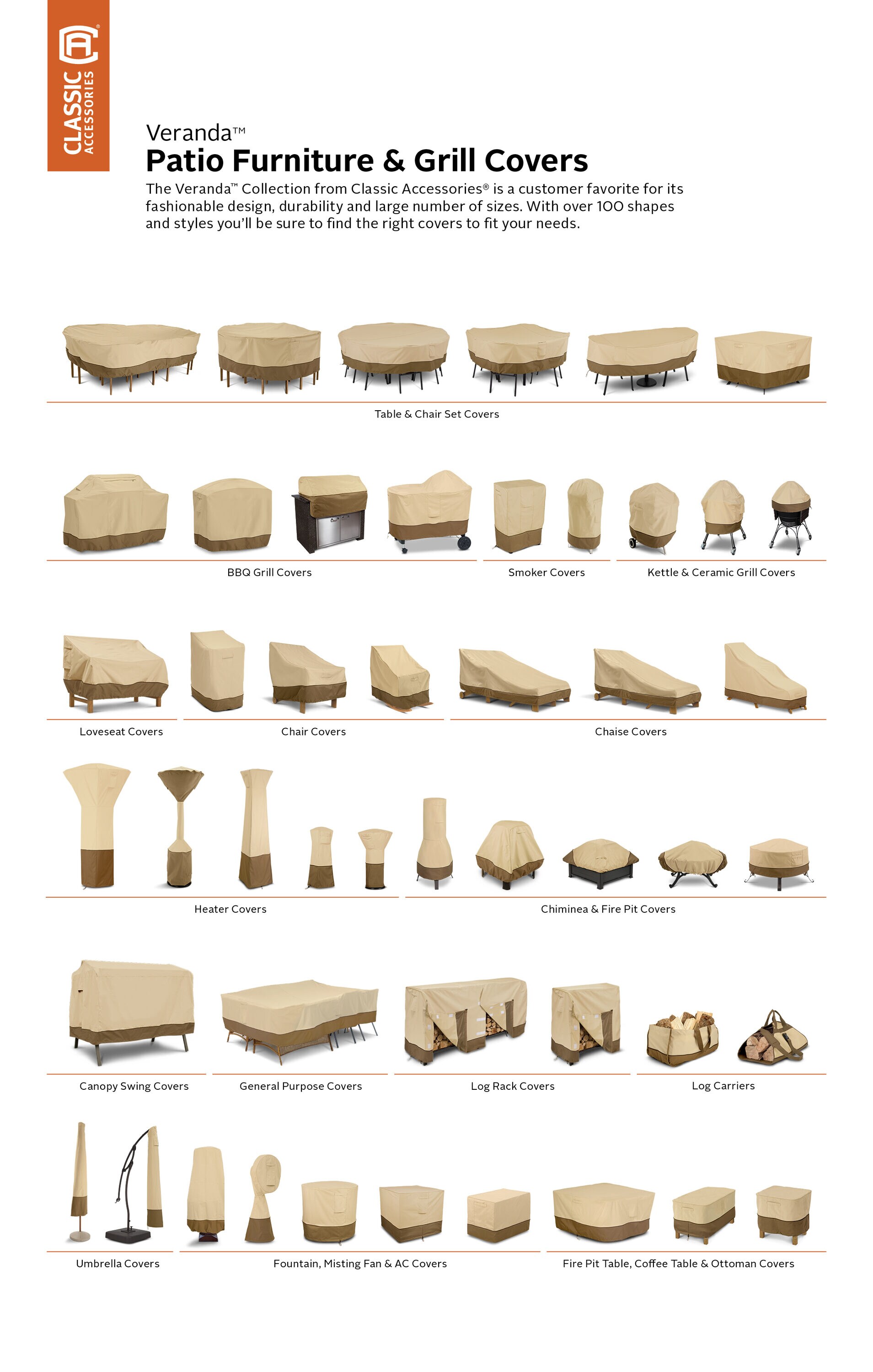 Classic Accessories 72912 Patio-Furniture-Covers - View #8