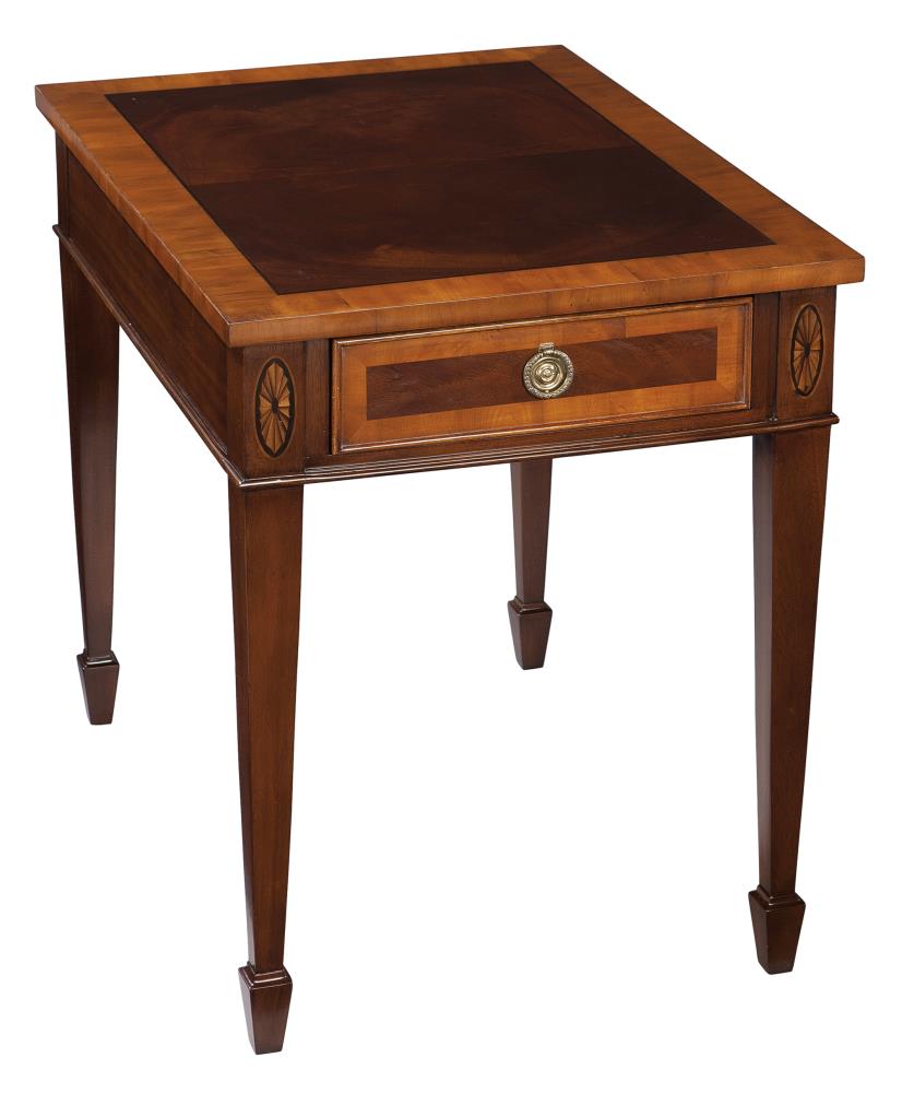 Hekman 22503 Copley place occasional 19-in W x 23.25-in H Copley Place Wood Rustic End Table with Storage Fully Assembled