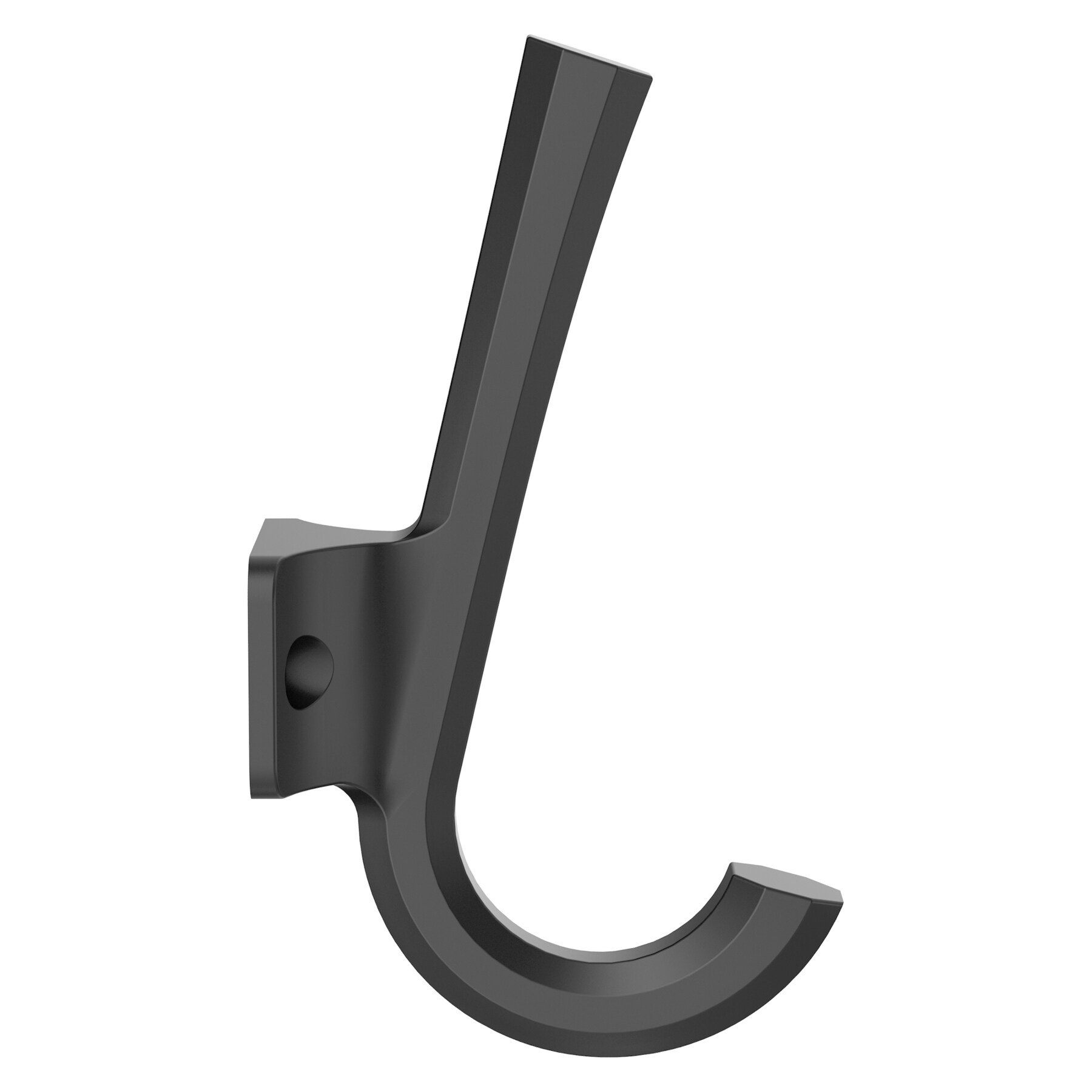 National Hardware 1.85-in Matte Black Aluminum Universal Hook N337-912 ...