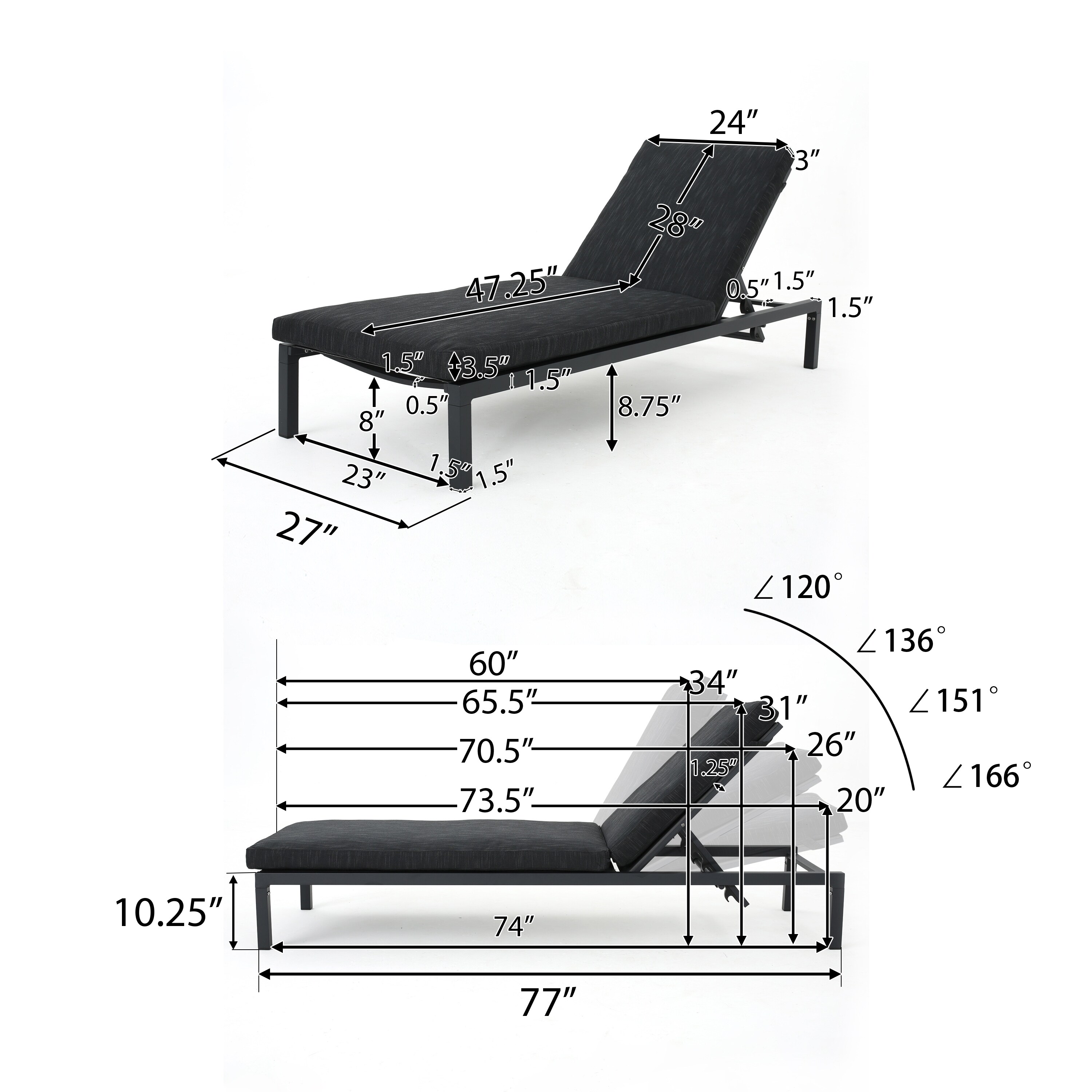 Christopher Knight Home 301383 Chaises-Settees - View #2
