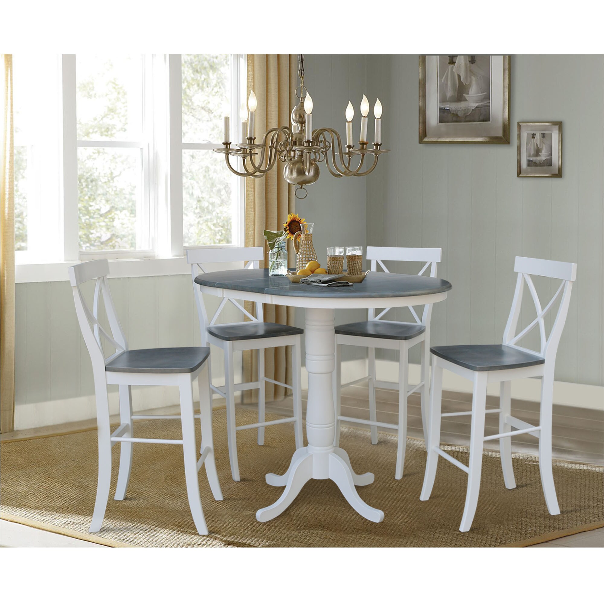 International Concepts K05-36RXT-6B-S6133-4 Dining-Sets - View #2