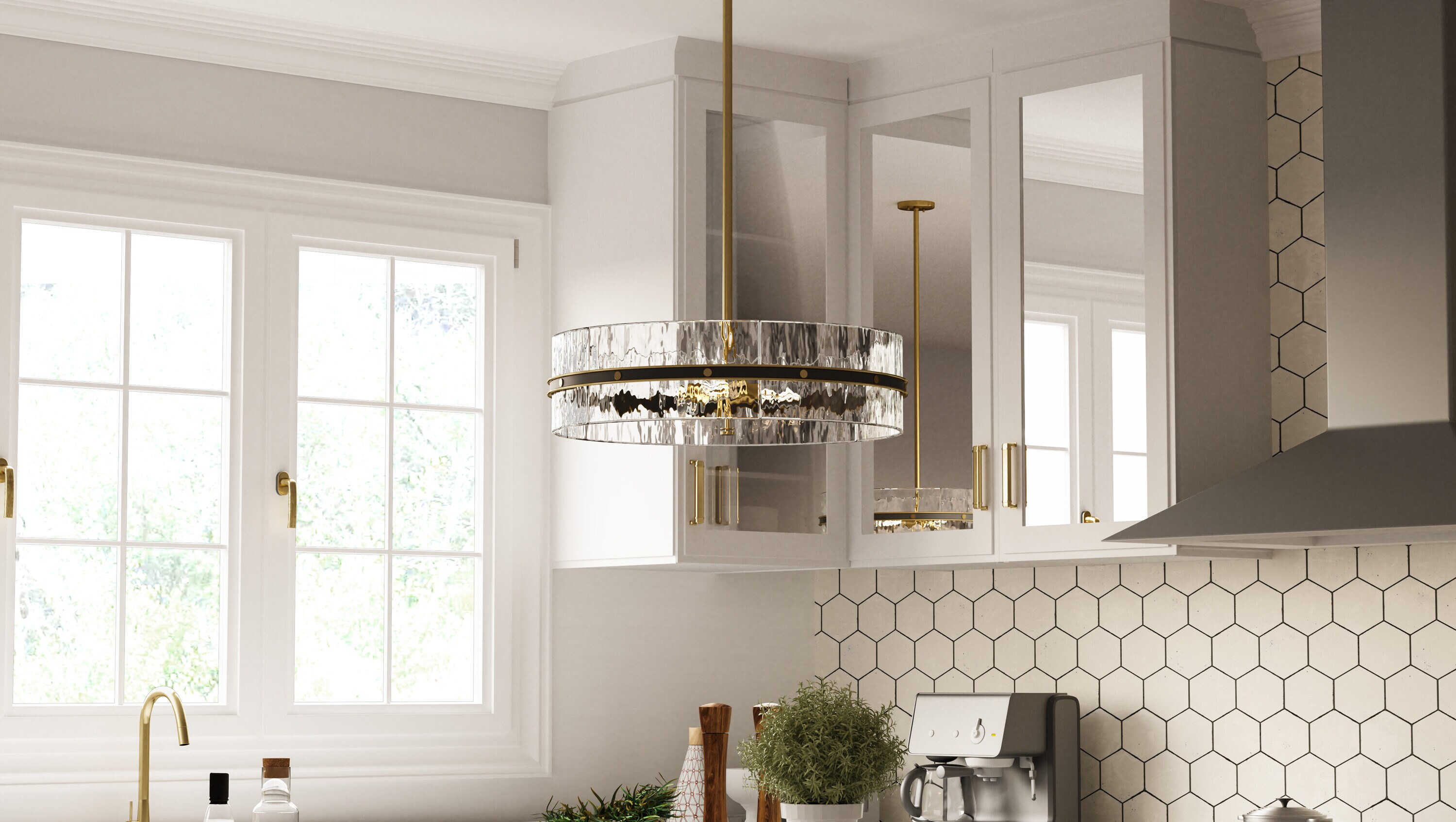 Quoizel REA2824MBK Pendant-Lights - View #2