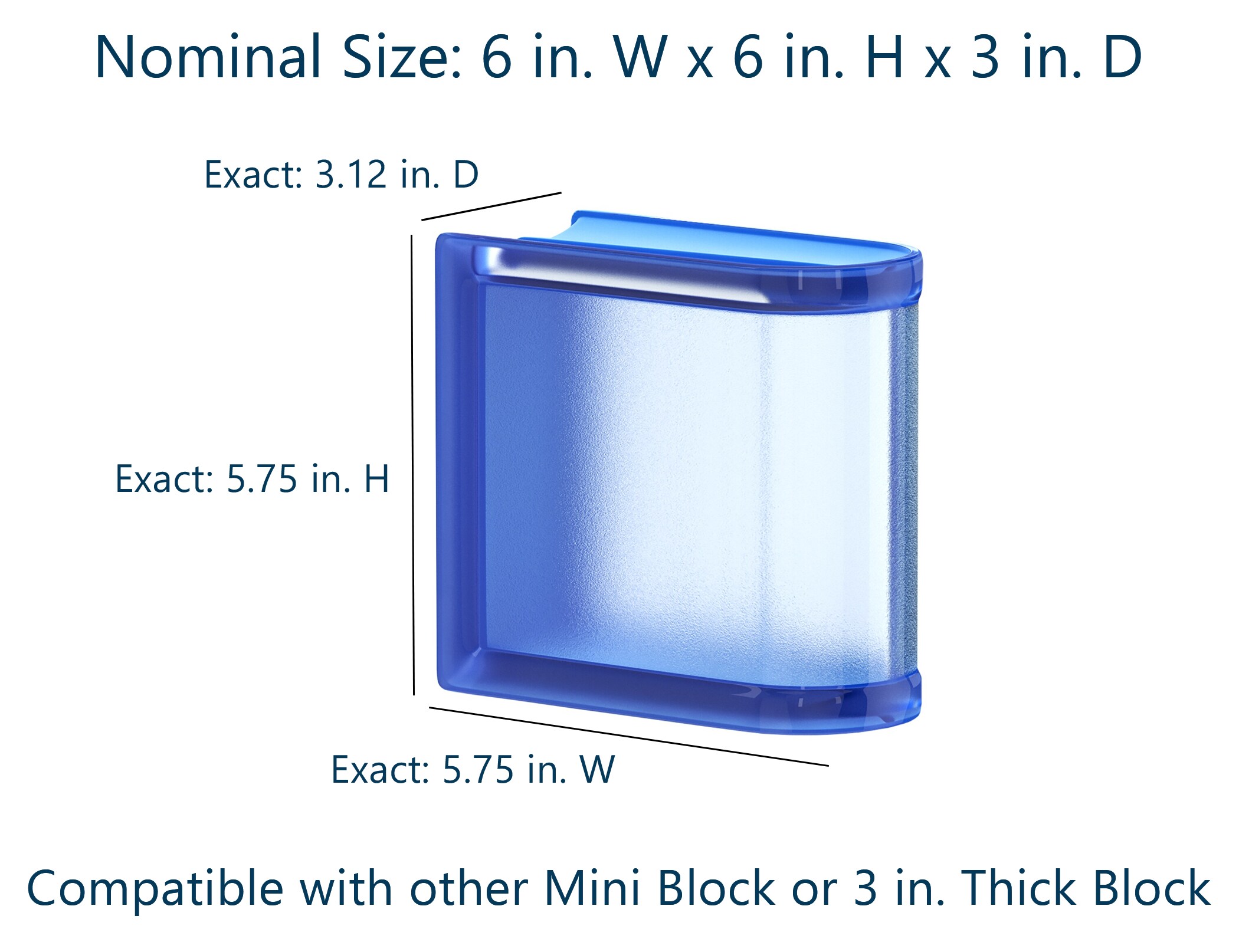 myMINIGLASS 123418 Glass-Block - View #3