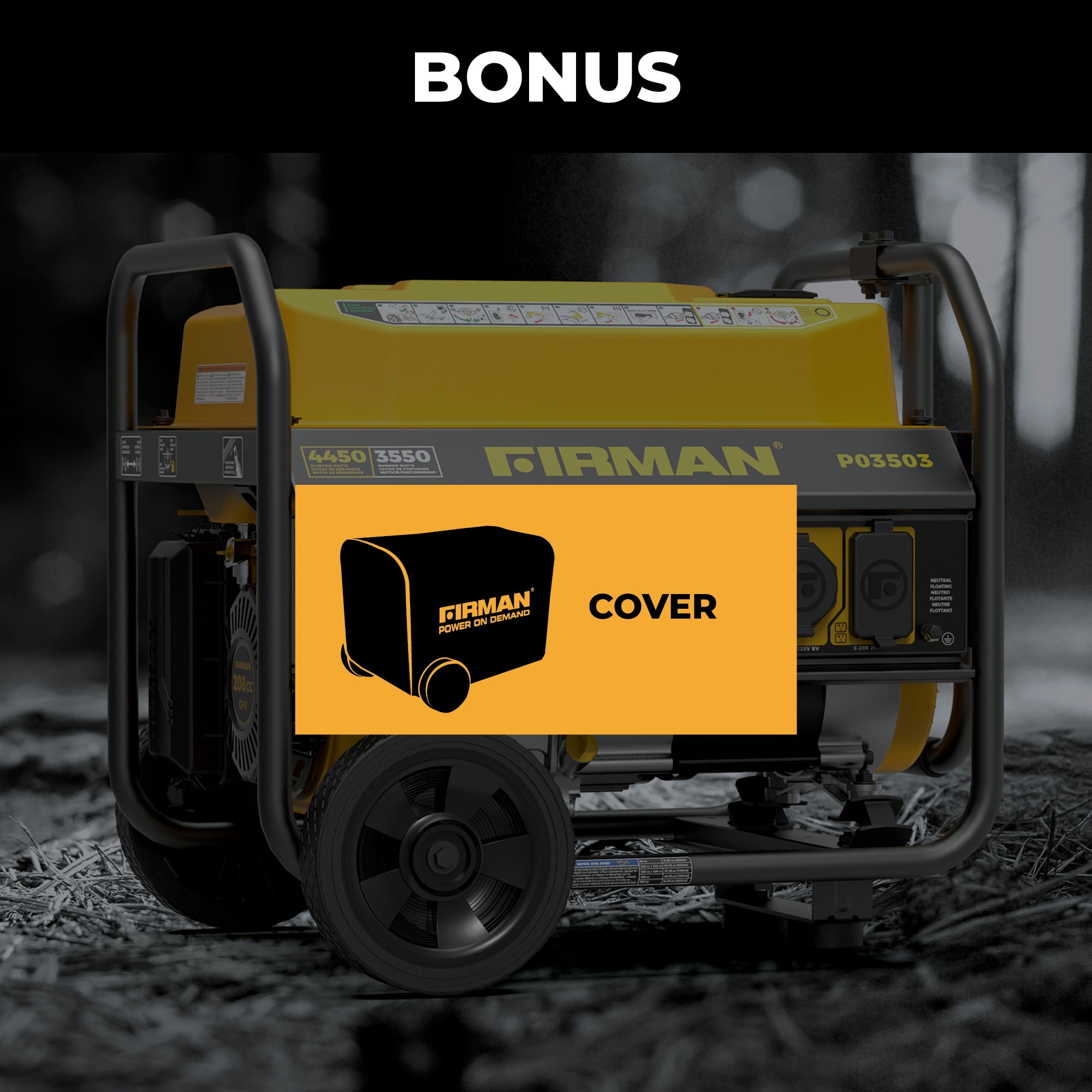 Firman P03503 Portable-Generators - View #4