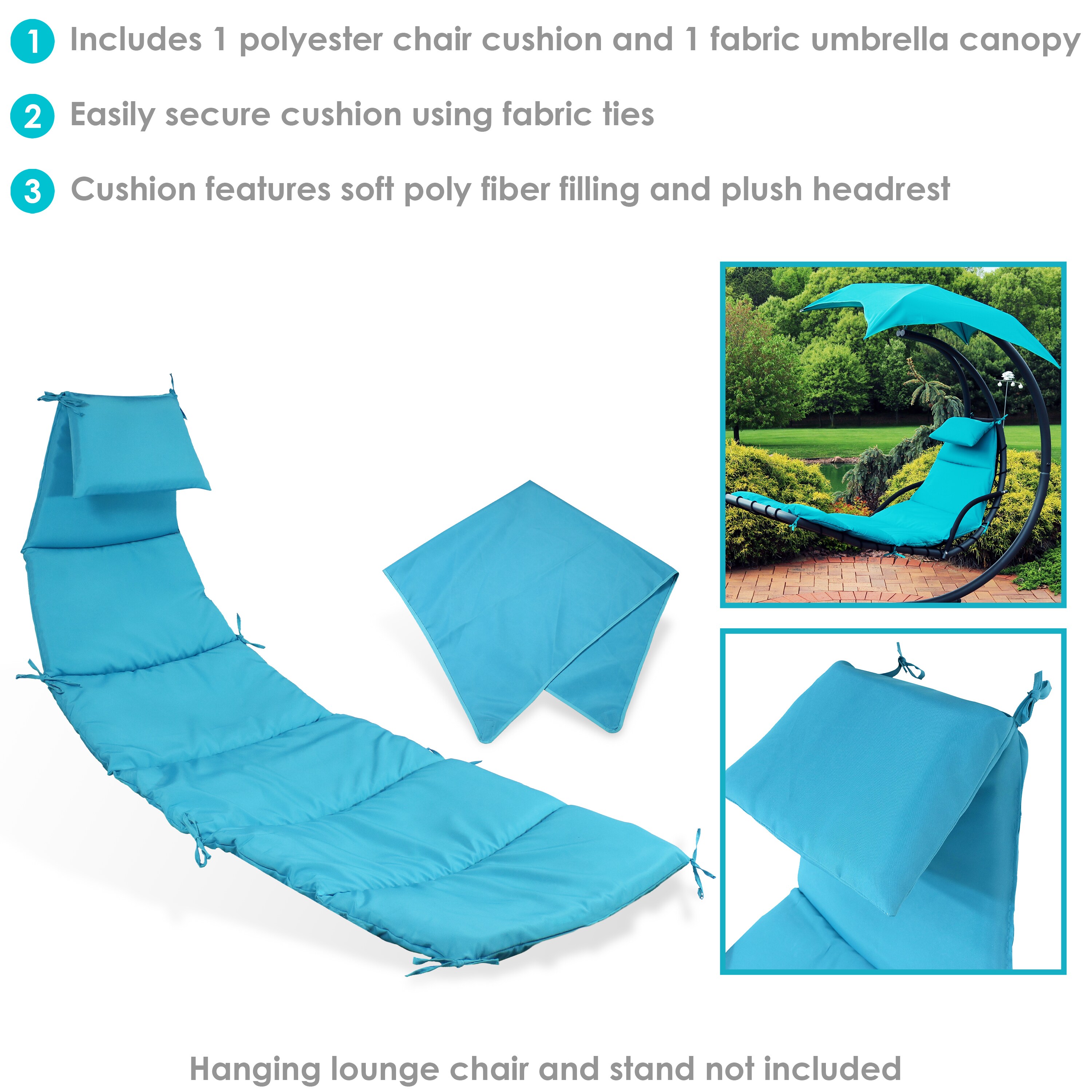 Sunnydaze Decor HH-FLC-239 Patio-Furniture-Cushions - View #7