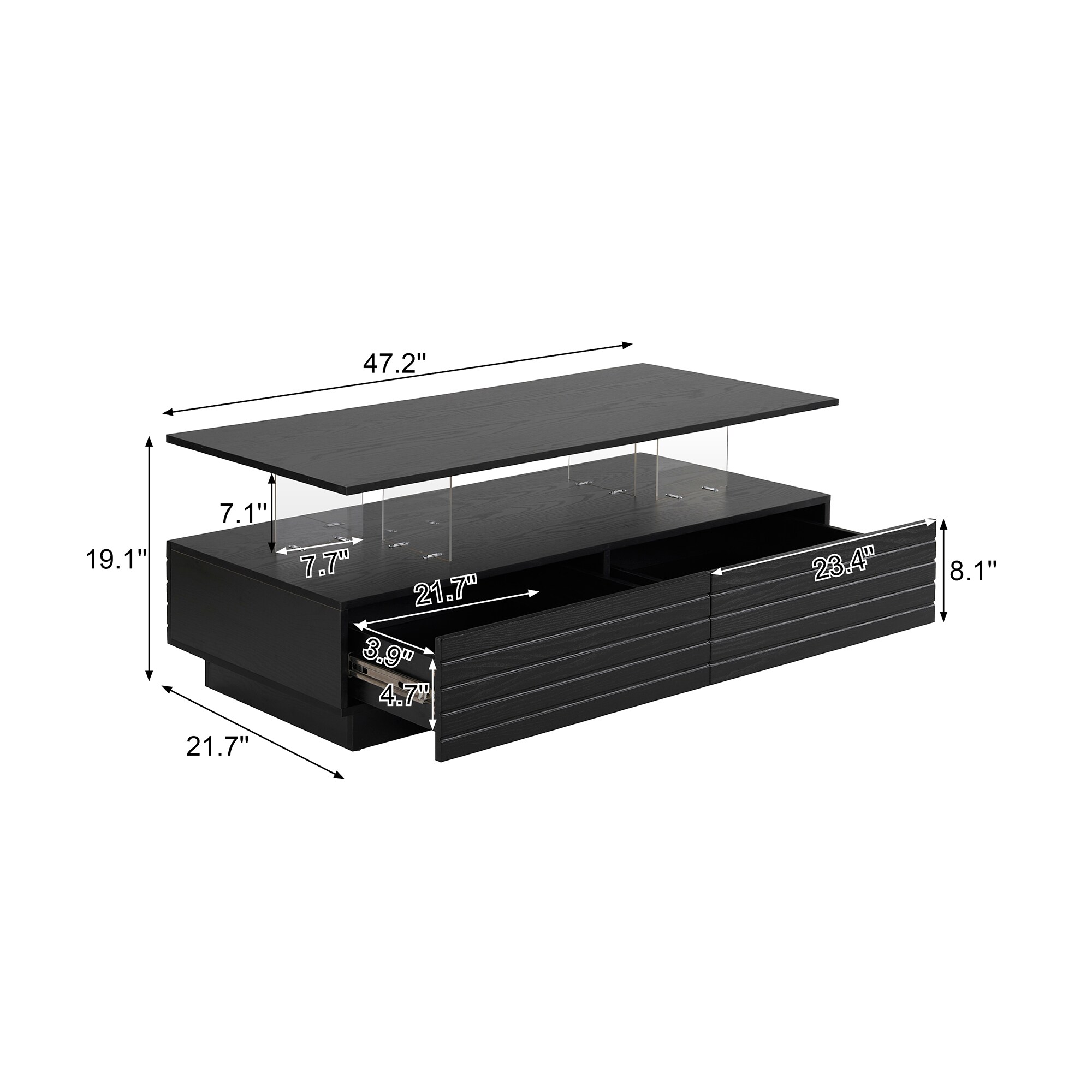 ModernLuxe L3P-N735P250962B Coffee-Tables - View #8