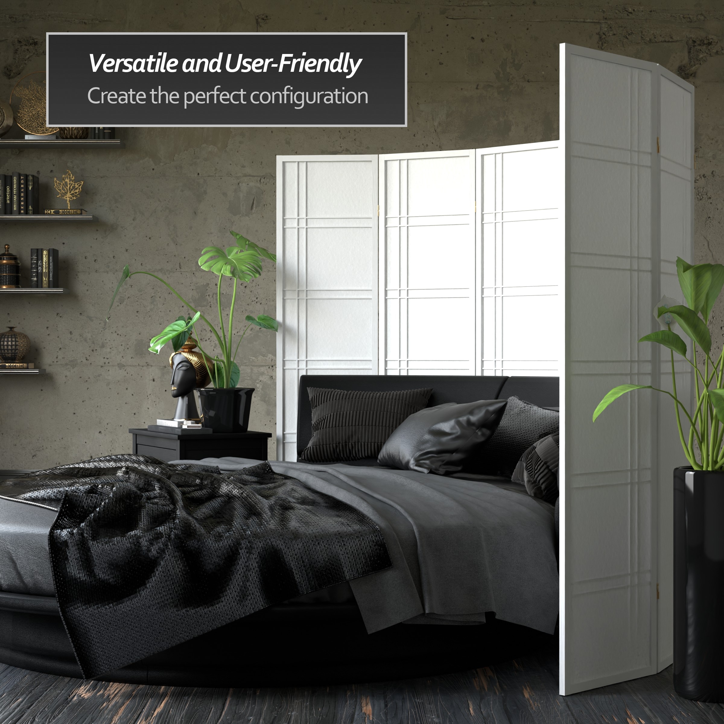 Red Lantern SSCDBLX-6P-WHT Indoor-Privacy-Screens - View #7