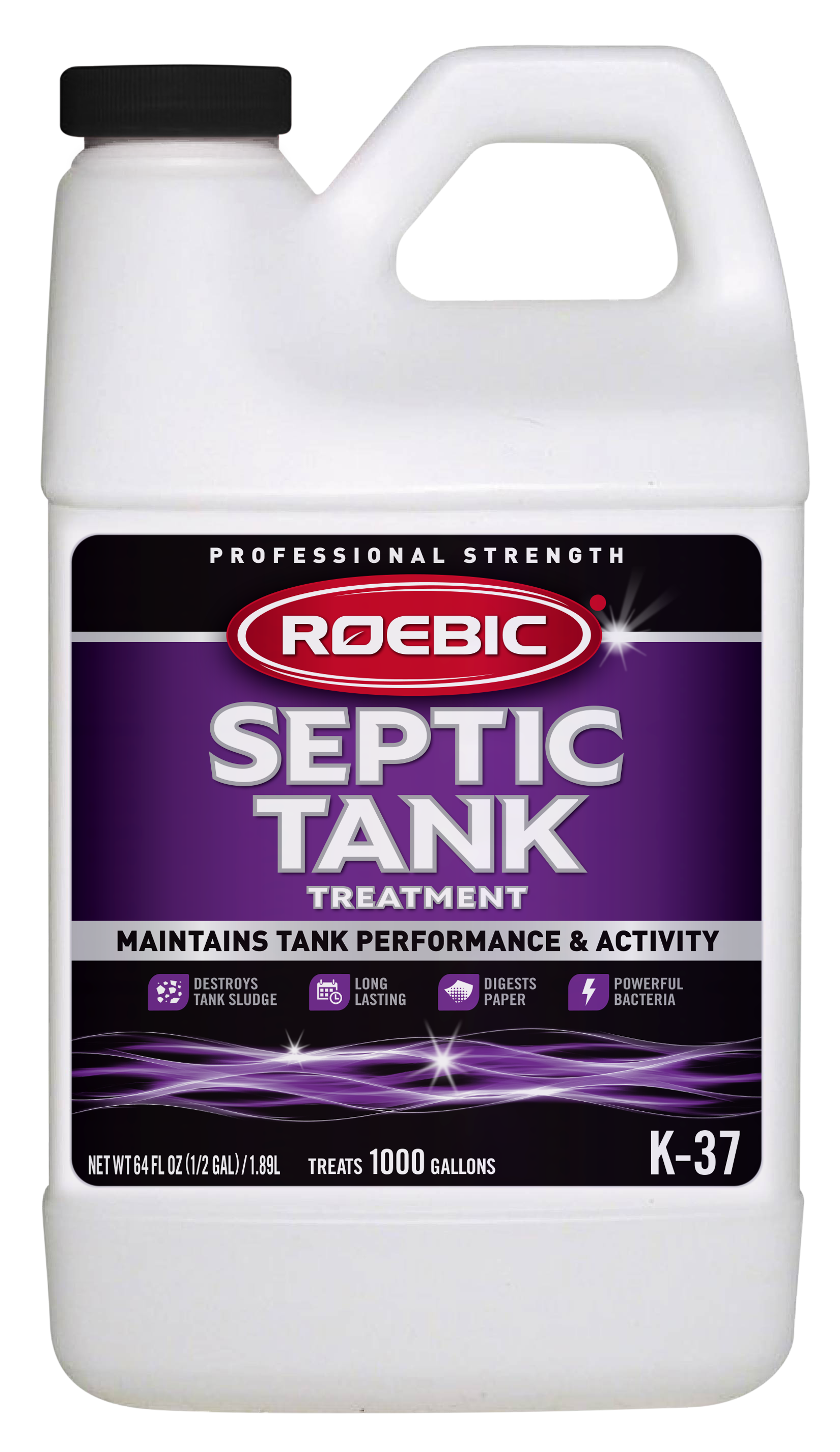 Roebic Laboratories, Inc. K-37-H-3 SEPTIC TANK TREATMENT Roebic 64 -fl oz Septic Cleaner