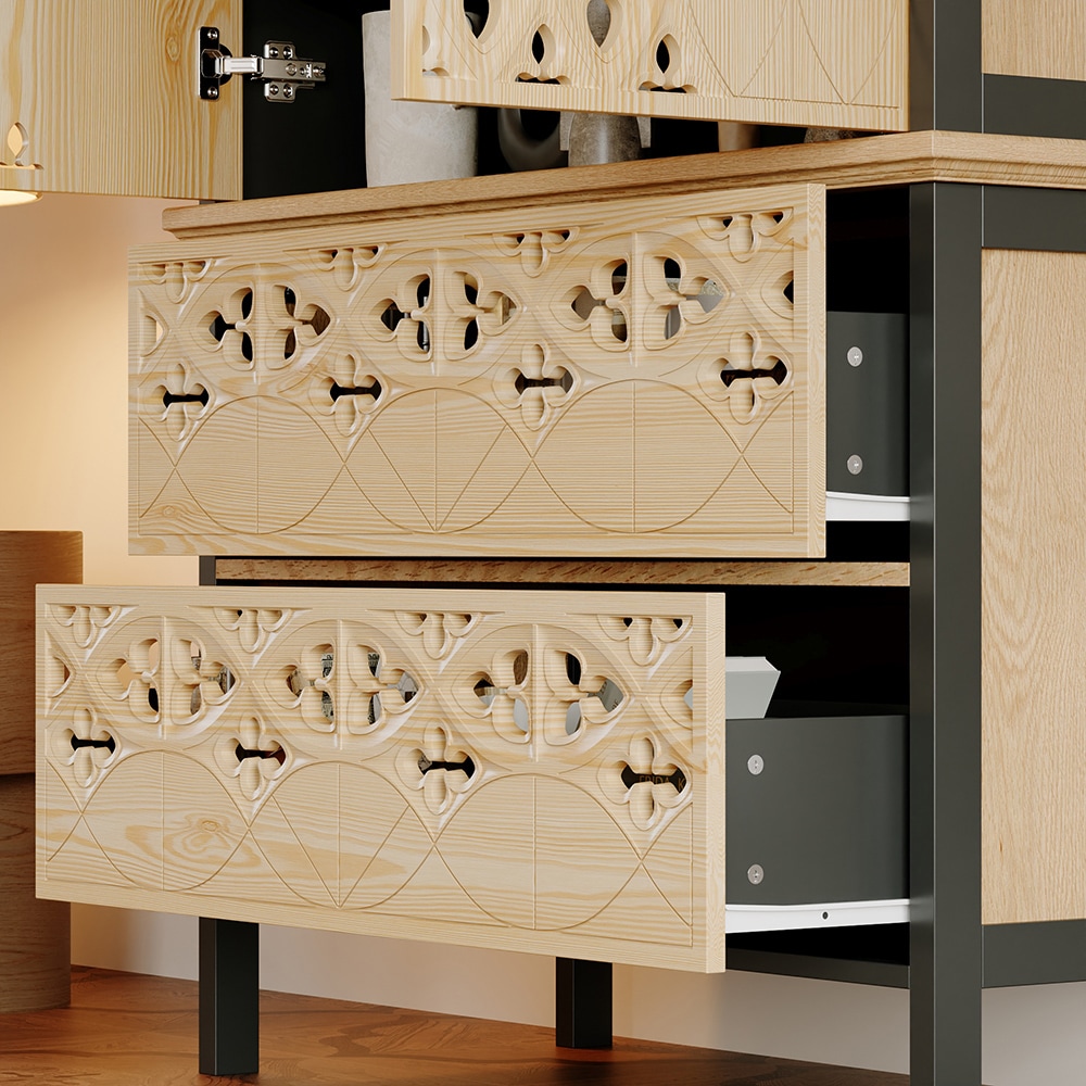 Homsee V-KF390121-01 Dining-Kitchen-Storarge - View #10
