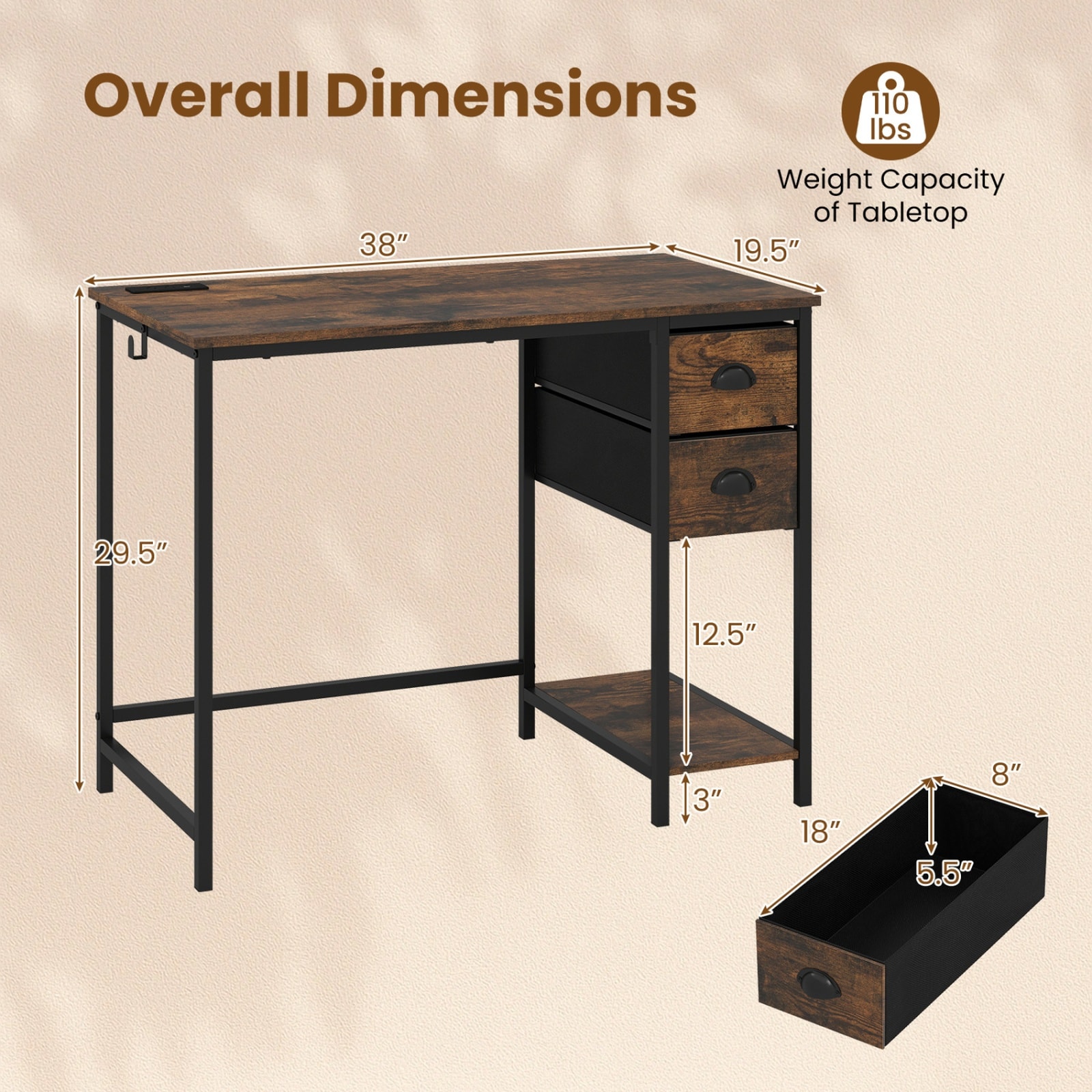 SUGIFT ZMLW014SUGHY2161 desks - View #3